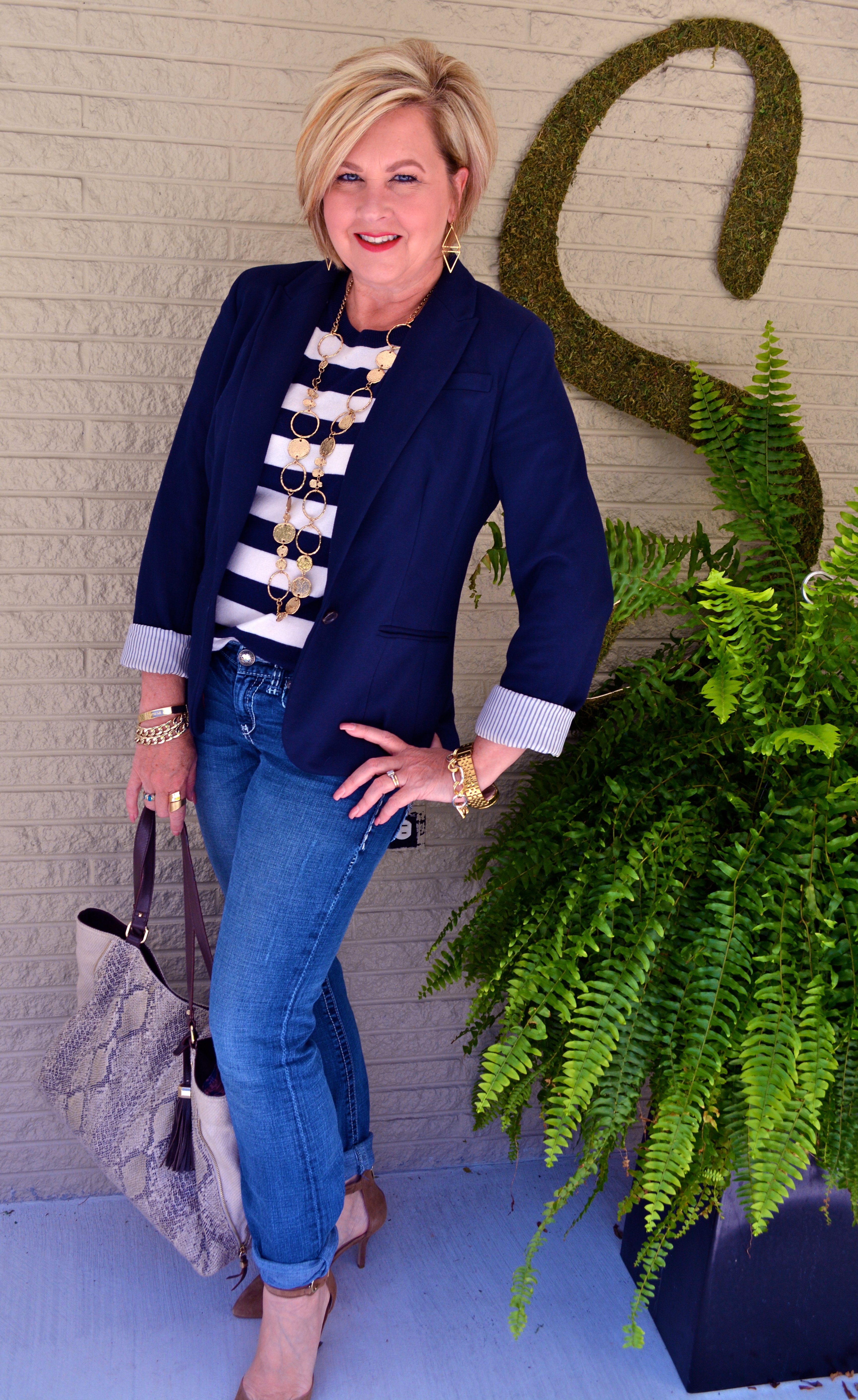 50 Is Not Old |Stripes & Nautical Influence