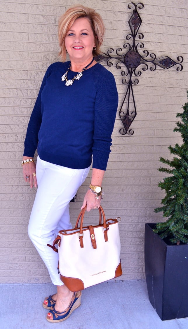 50 Is Not Old | Navy & White