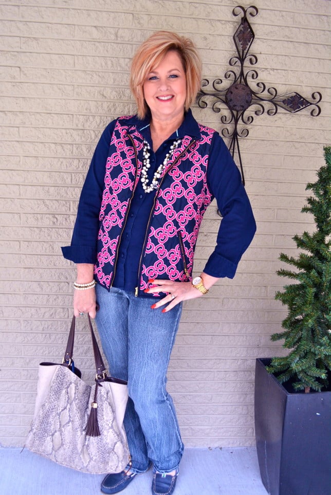 50 Is Not Old | Stepping Into Spring, Puffer Vest