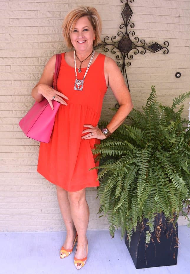 50 IS NOT OLD | HOW TO WEAR A BABYDOLL DRESS