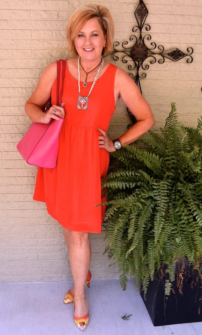 50 IS NOT OLD | HOW TO WEAR A BABYDOLL DRESS