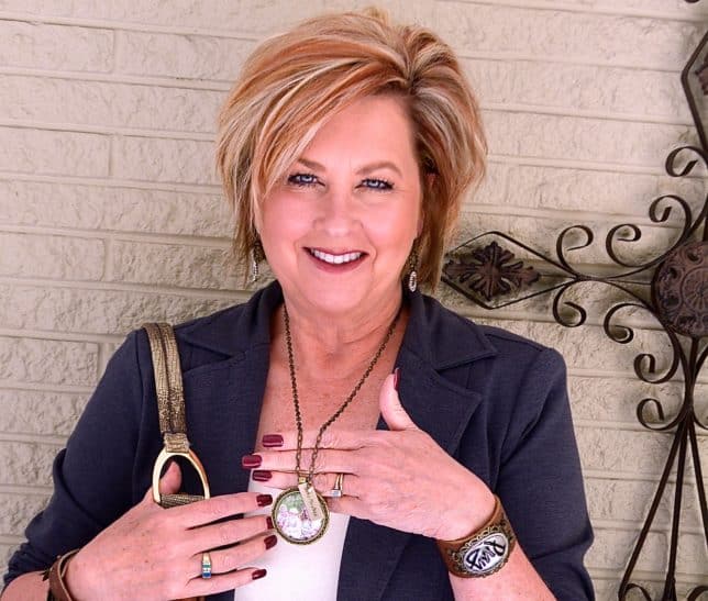 50 IS NOT OLD | DISTRESSED JEANS OVER 40