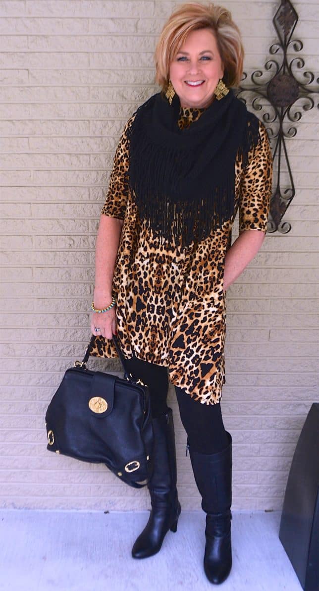 50 IS NOT OLD | LEOPARD PRINT AND PHYLLIS DILLER