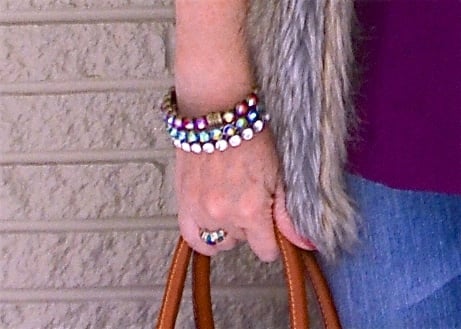 50 IS NOT OLD | FAUX FUR VEST FOR WARMTH