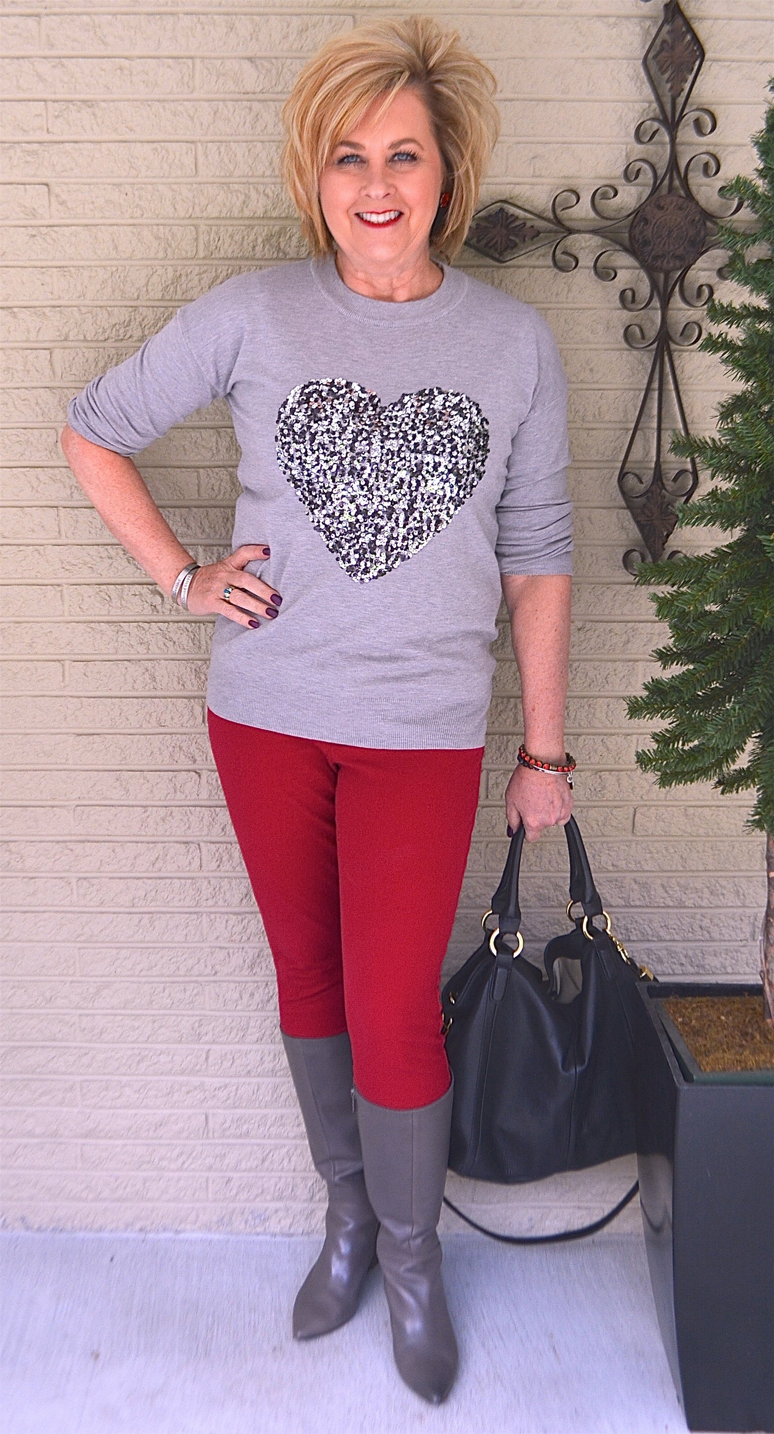 50 IS NOT OLD | SEQUINED HEART