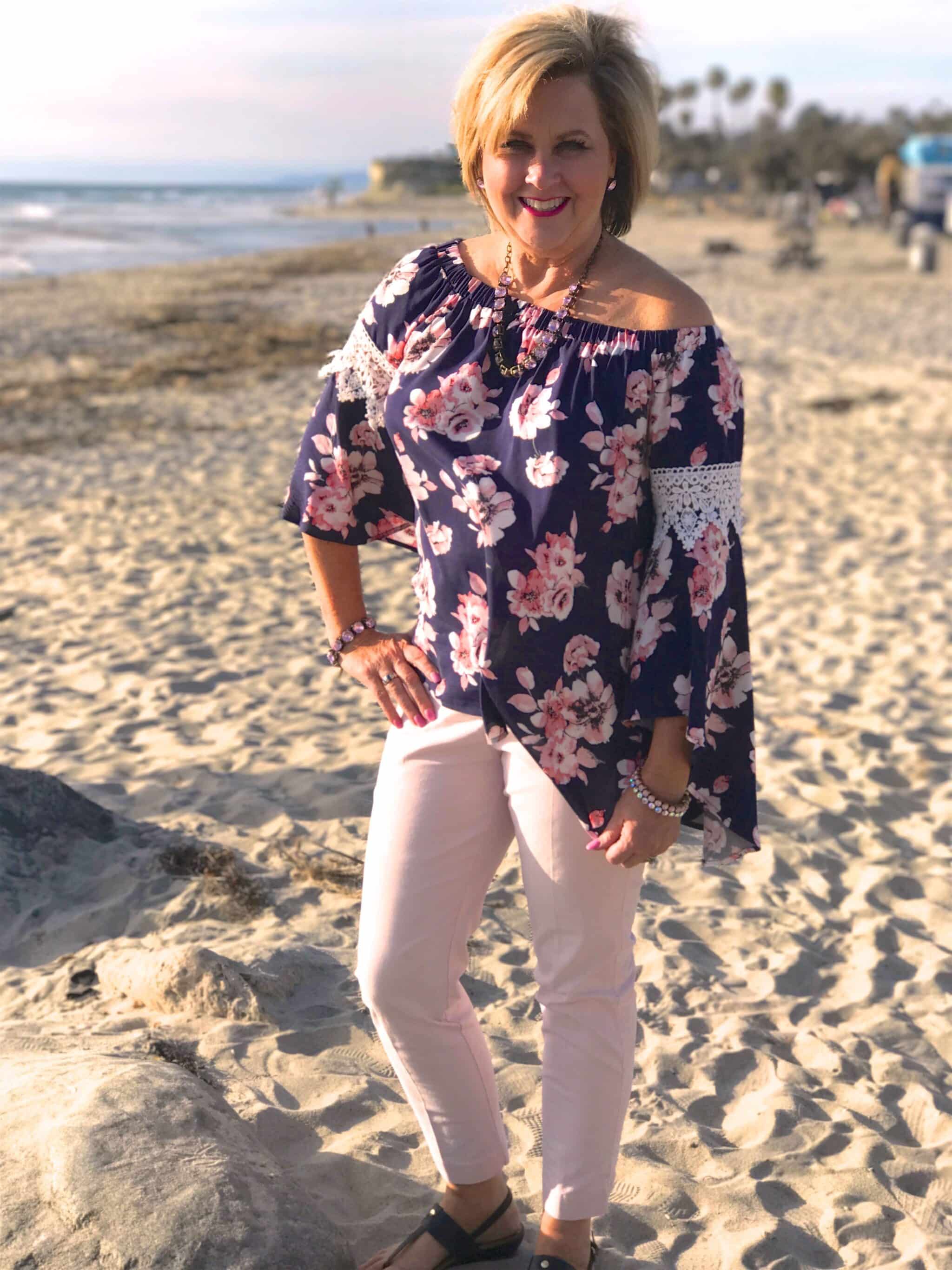 50 IS NOT OLD | FLORALS AND PALE PINK