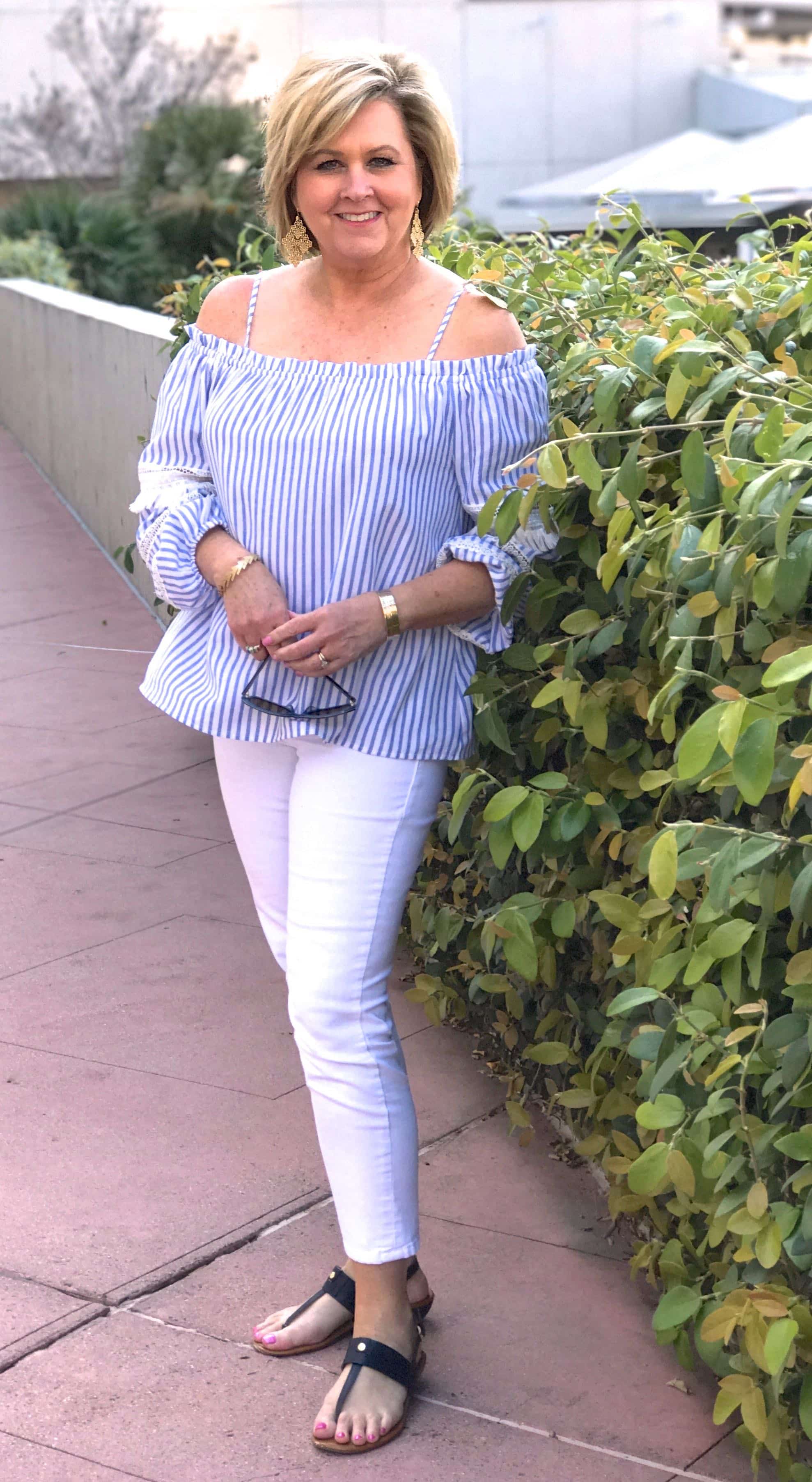 50 IS NOT OLD | OFF THE SHOULDER STYLE