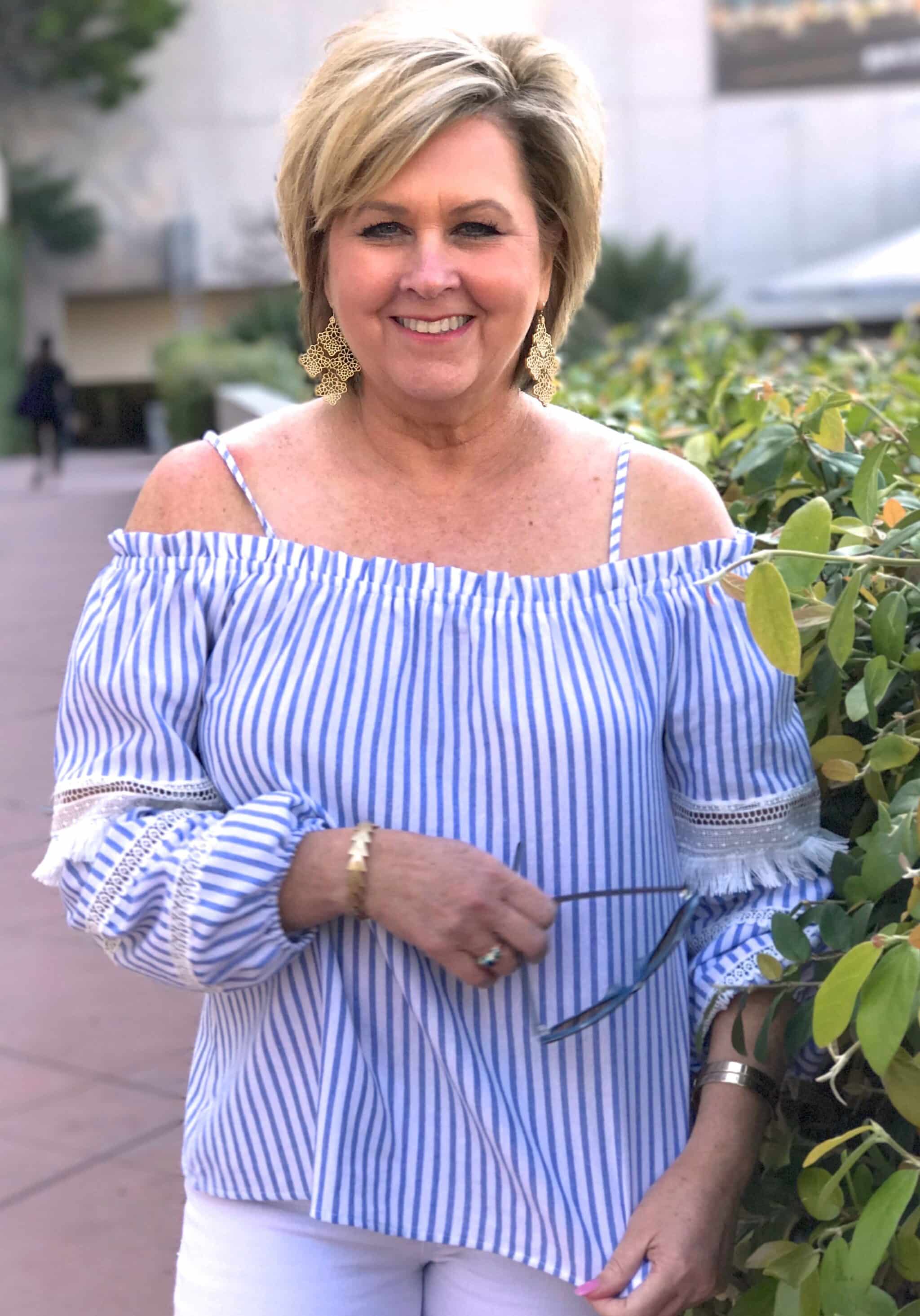 50 IS NOT OLD | OFF THE SHOULDER STYLE