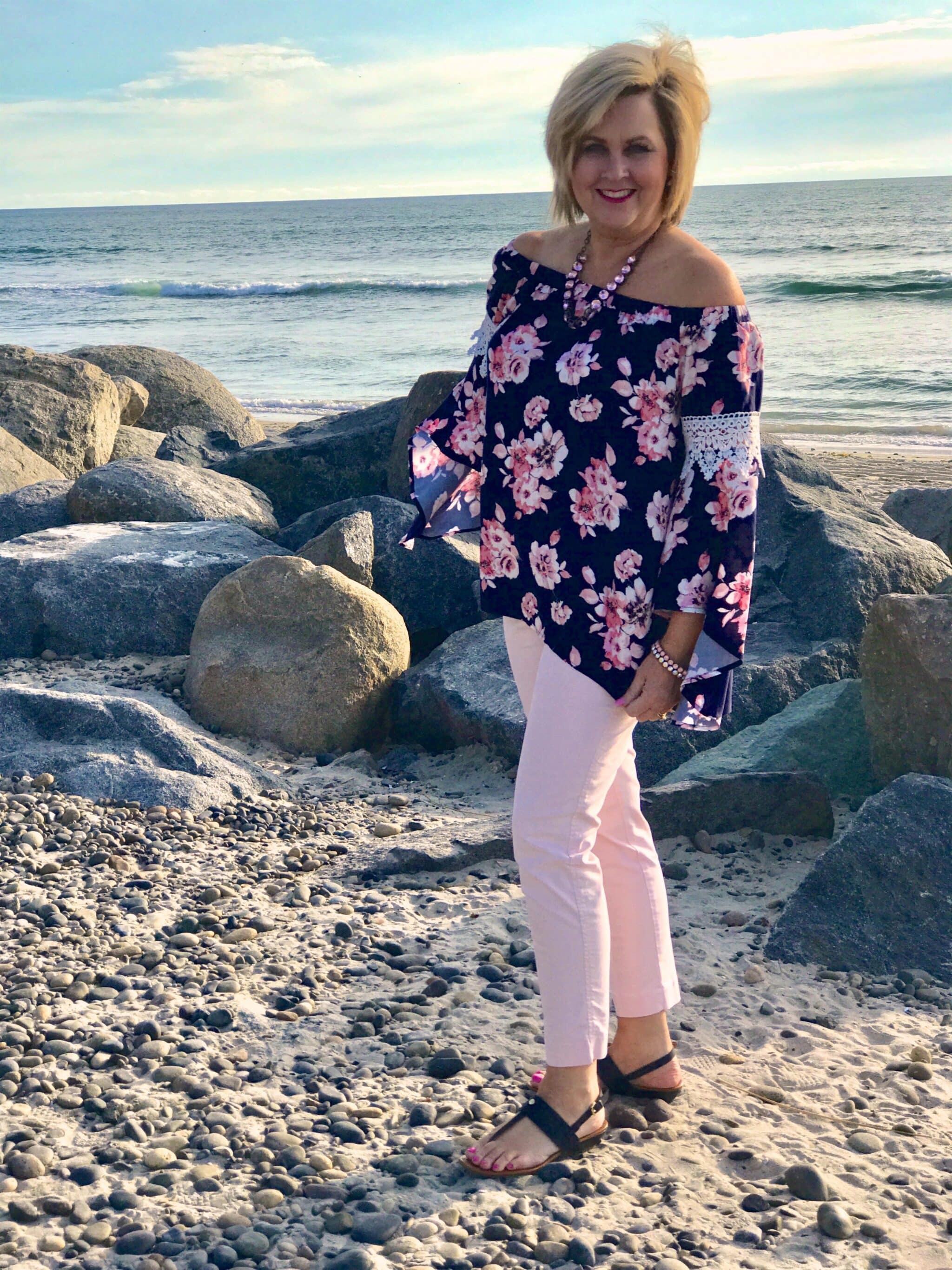 50 IS NOT OLD | FLORALS AND PALE PINK