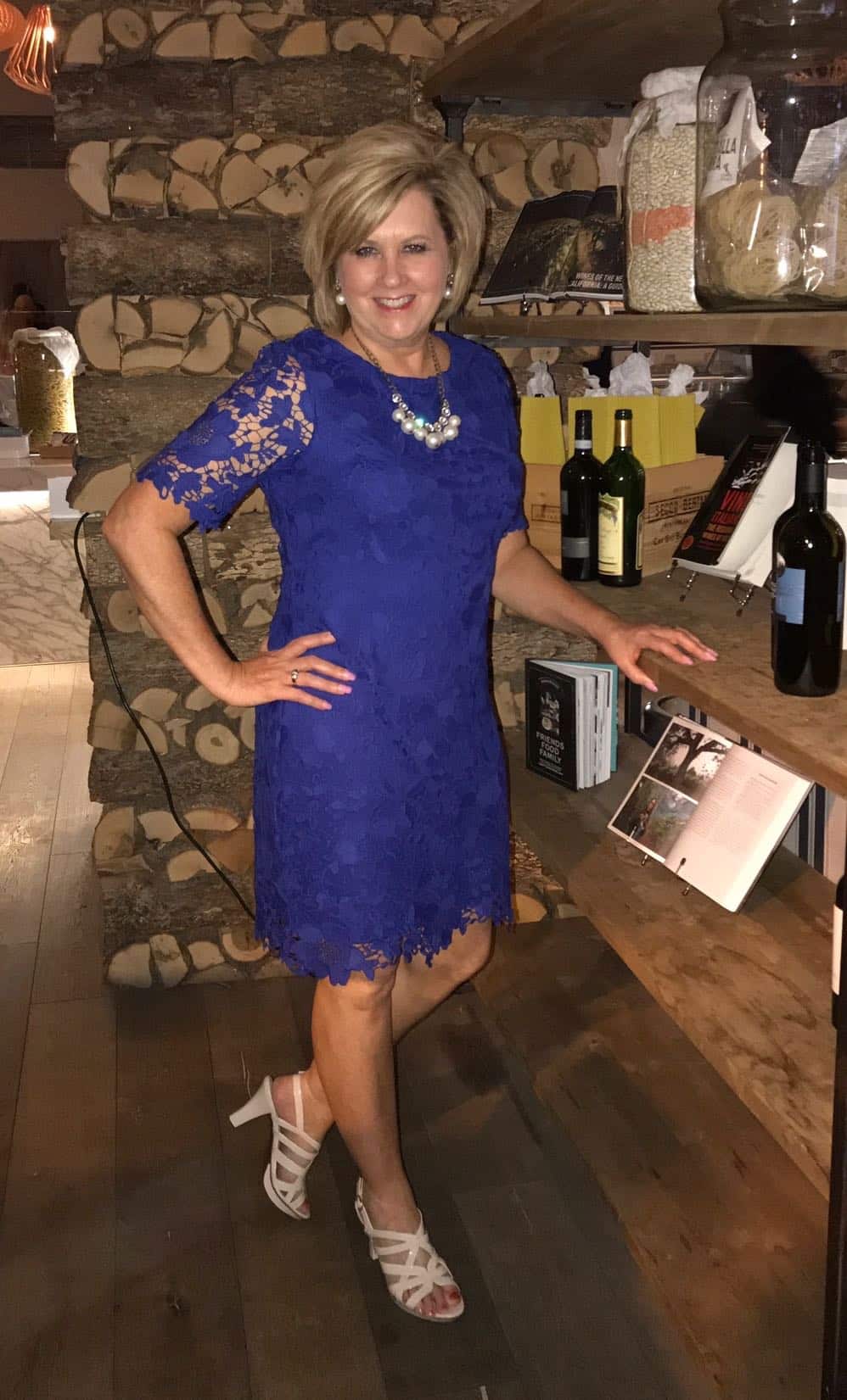 50 IS NOT OLD | LACE DRESS WITH SLEEVES