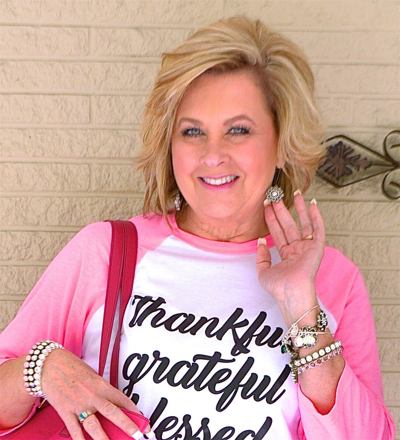 50 IS NOT OLD | GRAPHIC TEE AND FRAYED JEANS