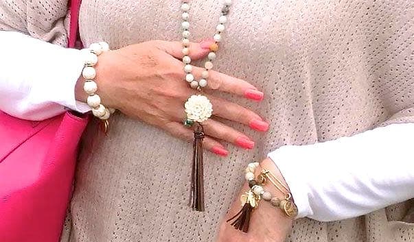 50 IS NOT OLD | A SUMMER PONCHO LOOK