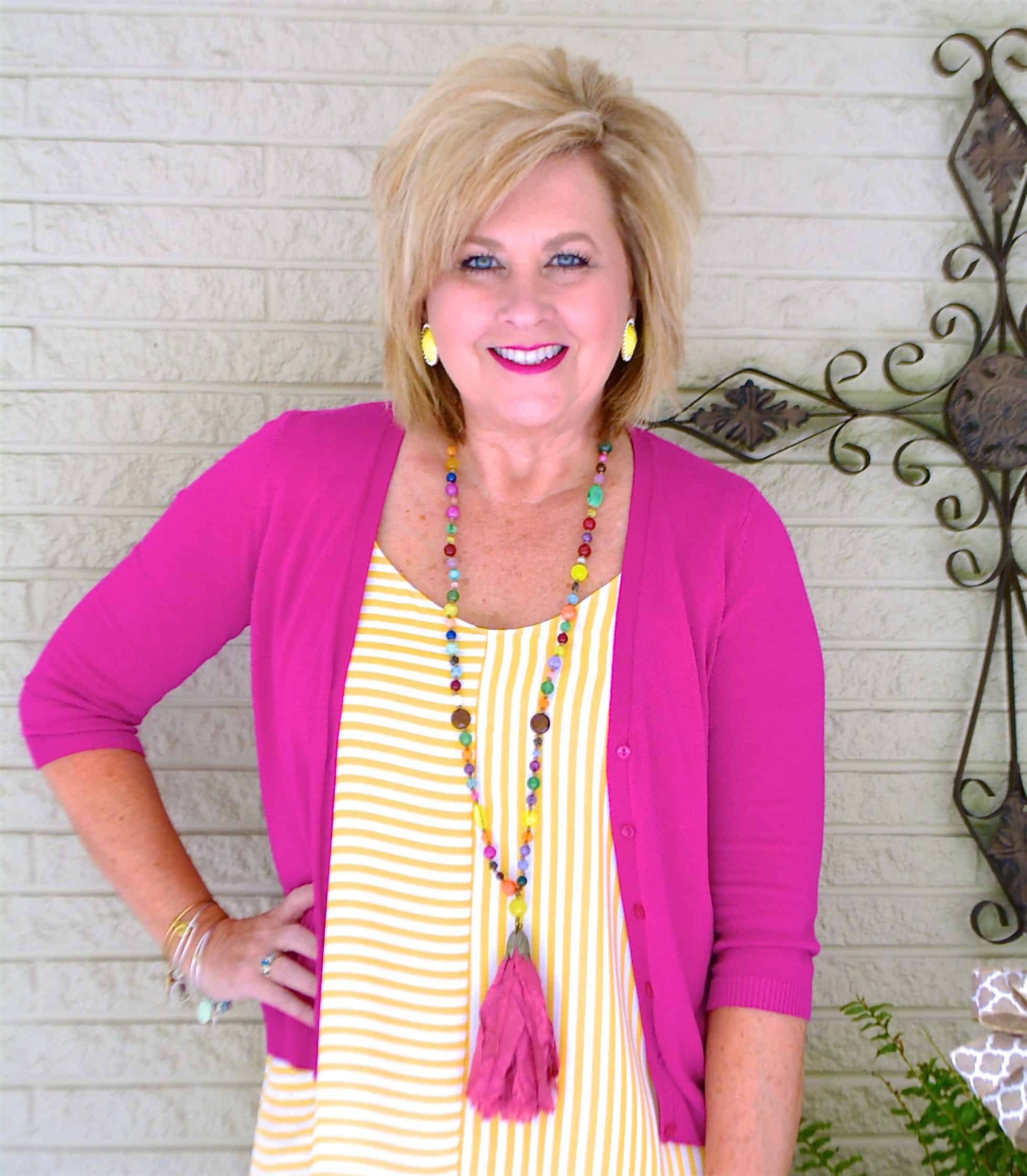 50 IS NOT OLD | STRIPES ARE A SUMMER TREND