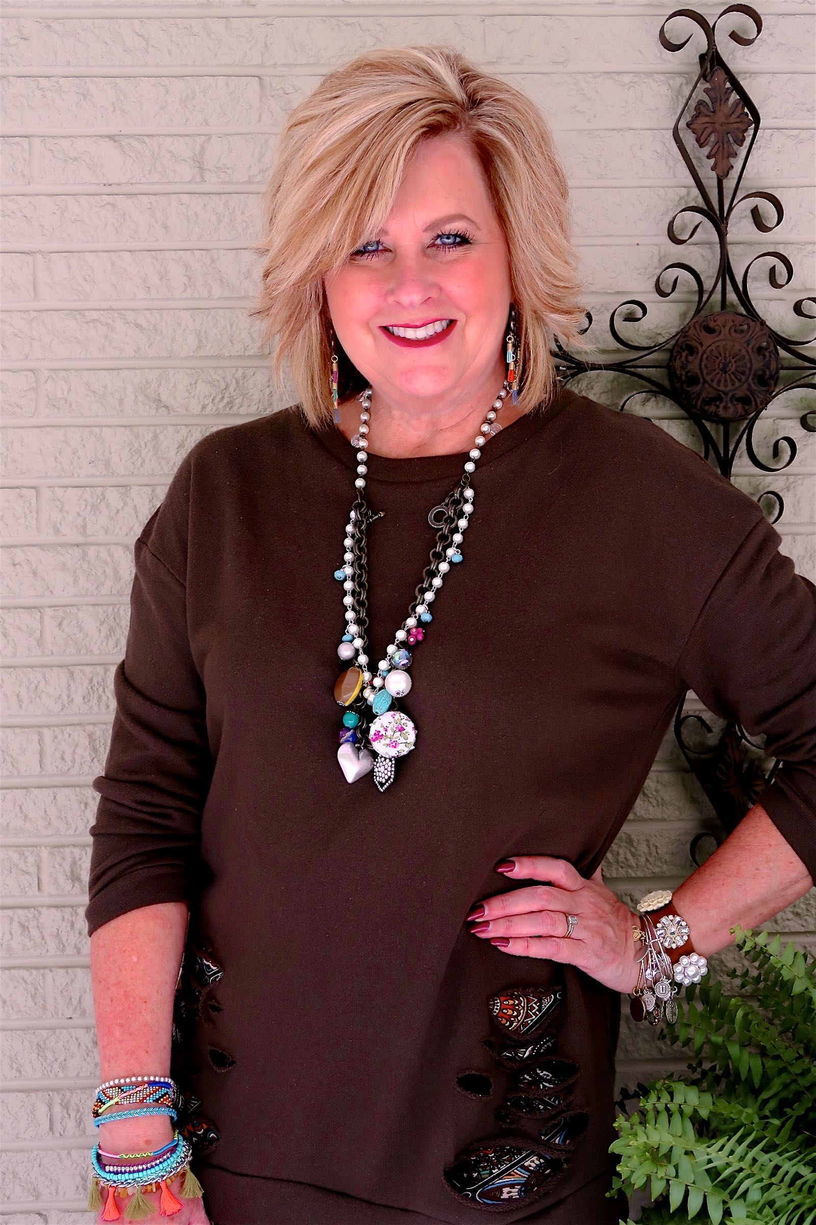 50 IS NOT OLD | HOW TO WEAR THE DISTRESSED LOOK OVER 50