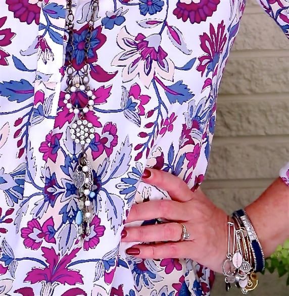 50 IS NOT OLD | COLORFUL PRINT TUNIC