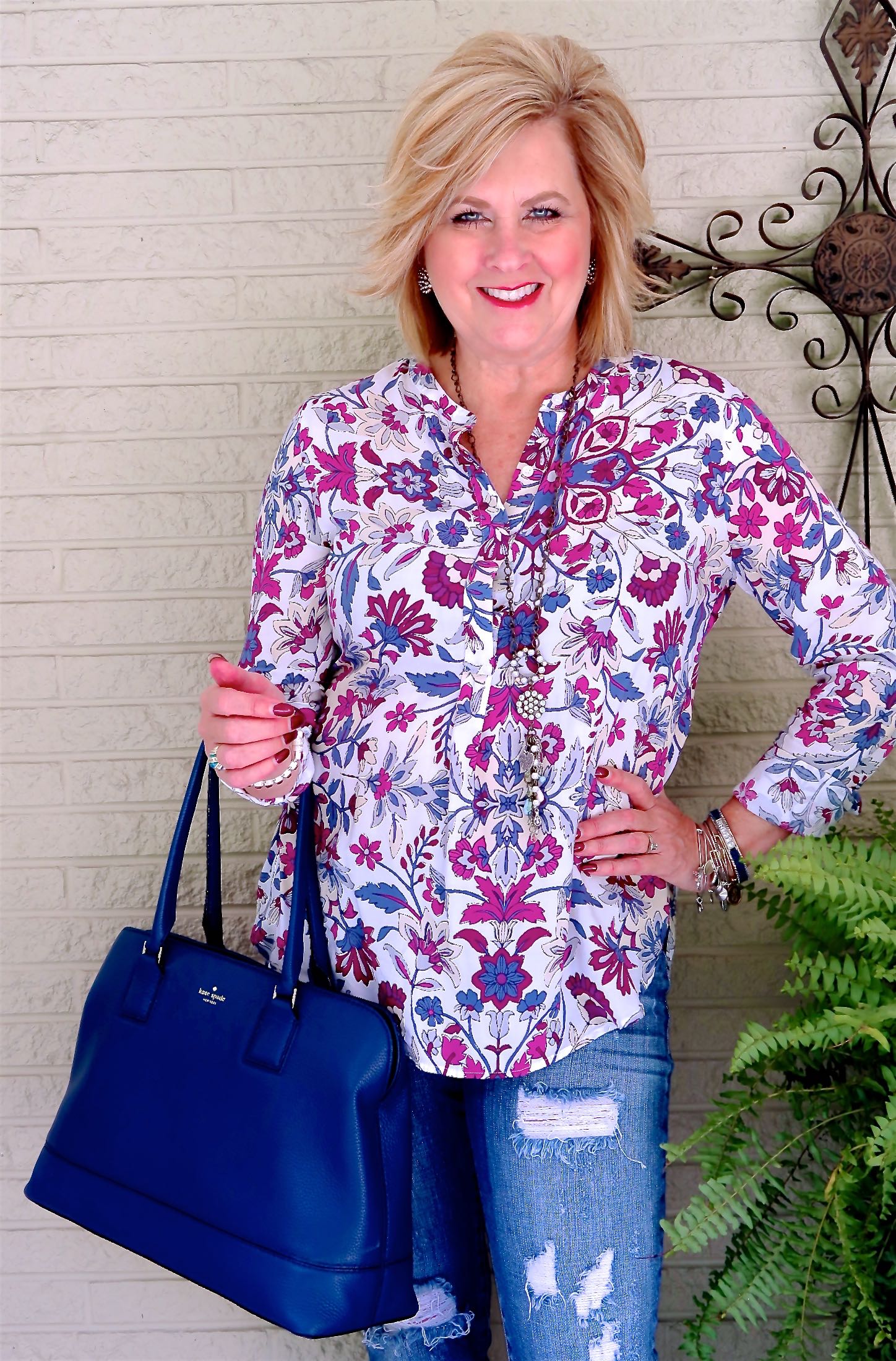 50 IS NOT OLD | COLORFUL PRINT TUNIC