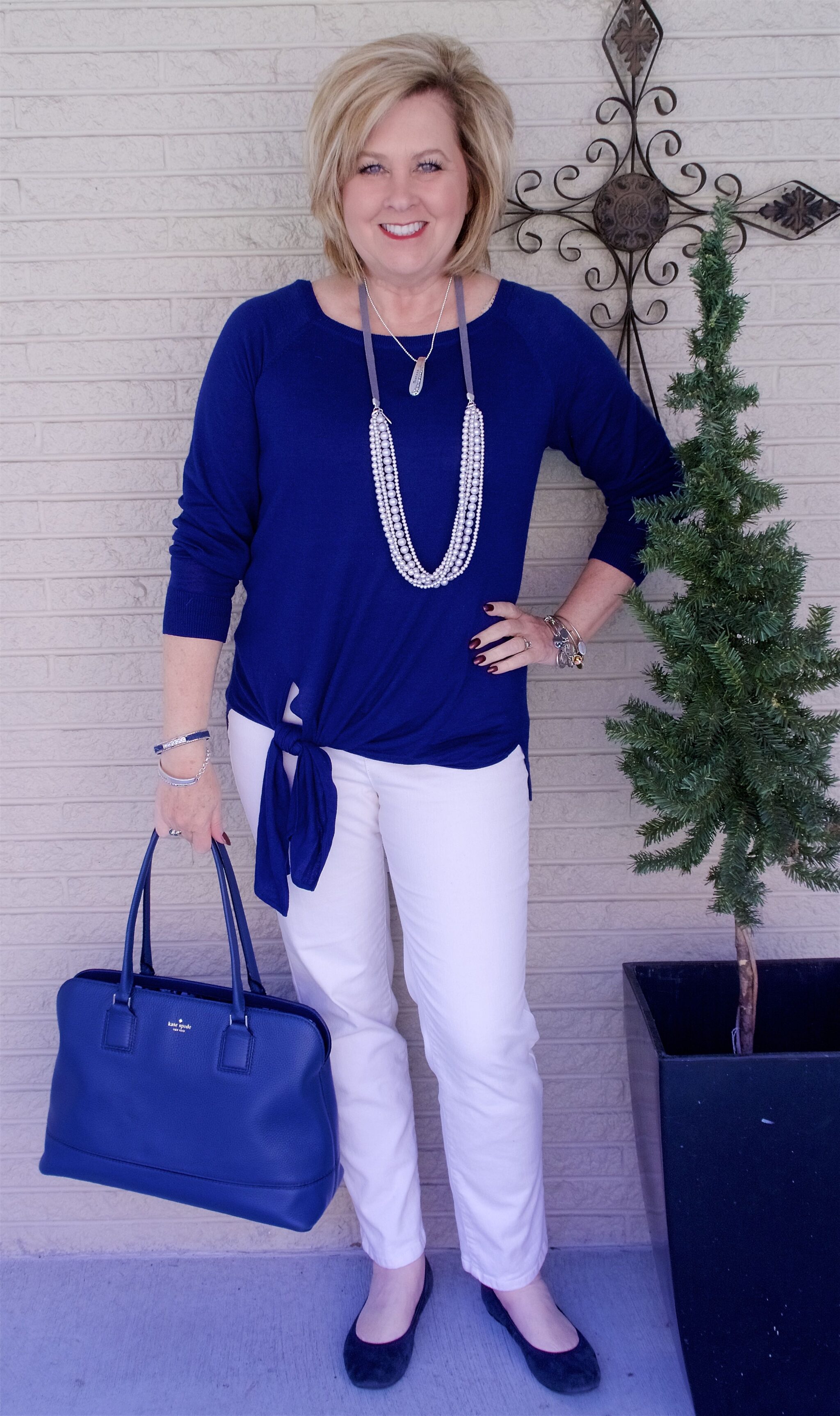 50 IS NOT OLD | A FLATTERING STYLE TOP