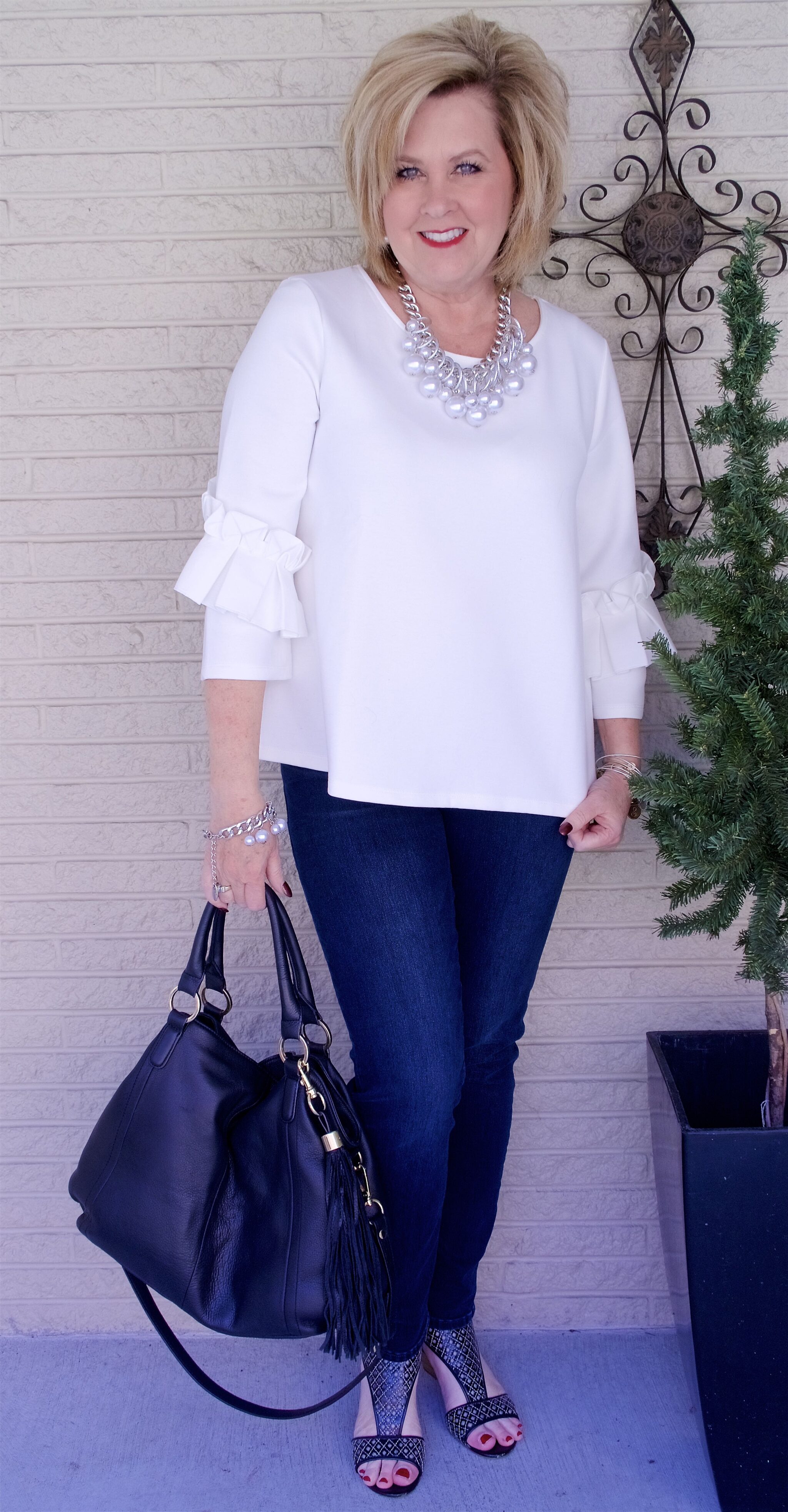 50 IS NOT OLD | BOX PLEAT AND RUFFLES
