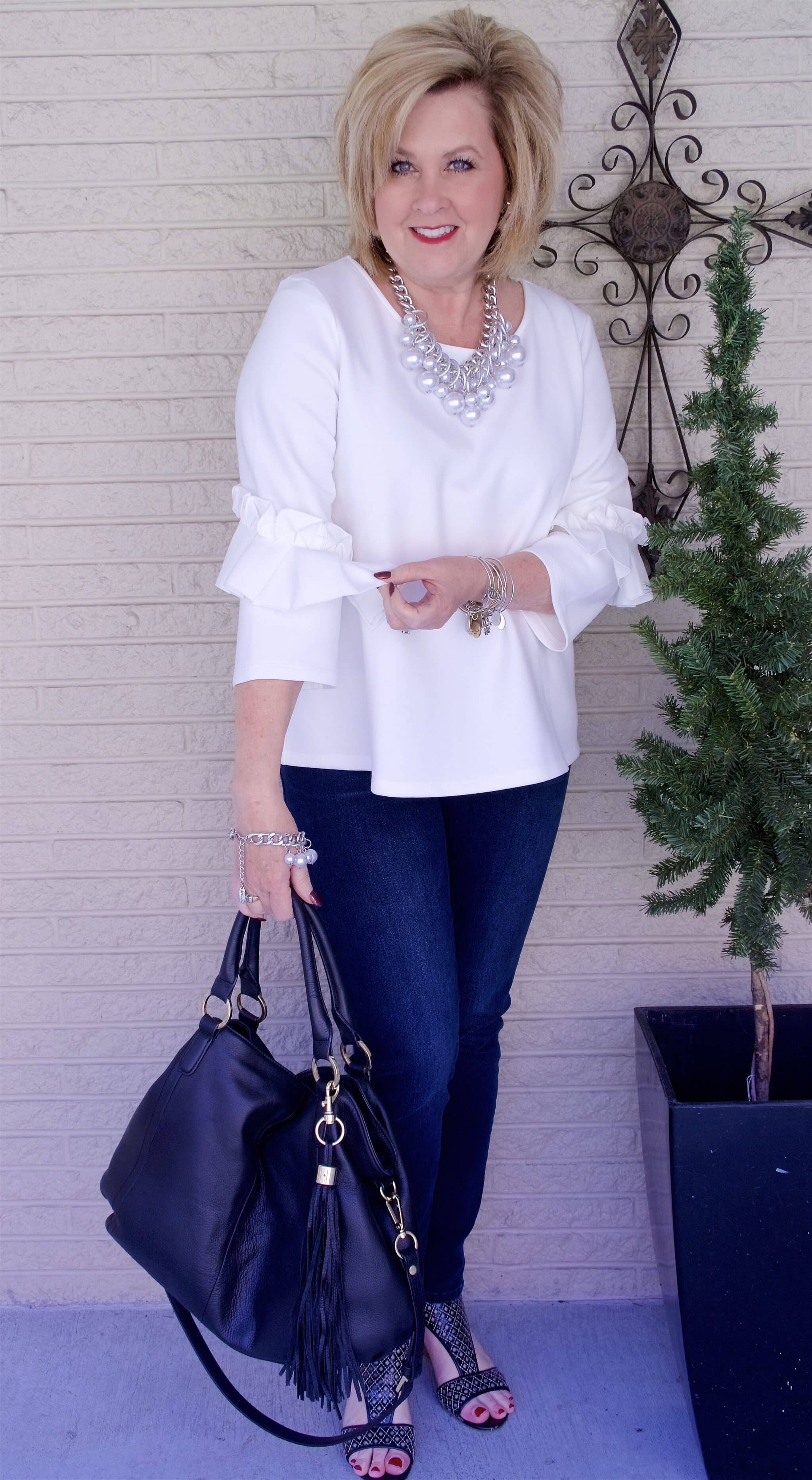 50 IS NOT OLD | BOX PLEAT AND RUFFLES