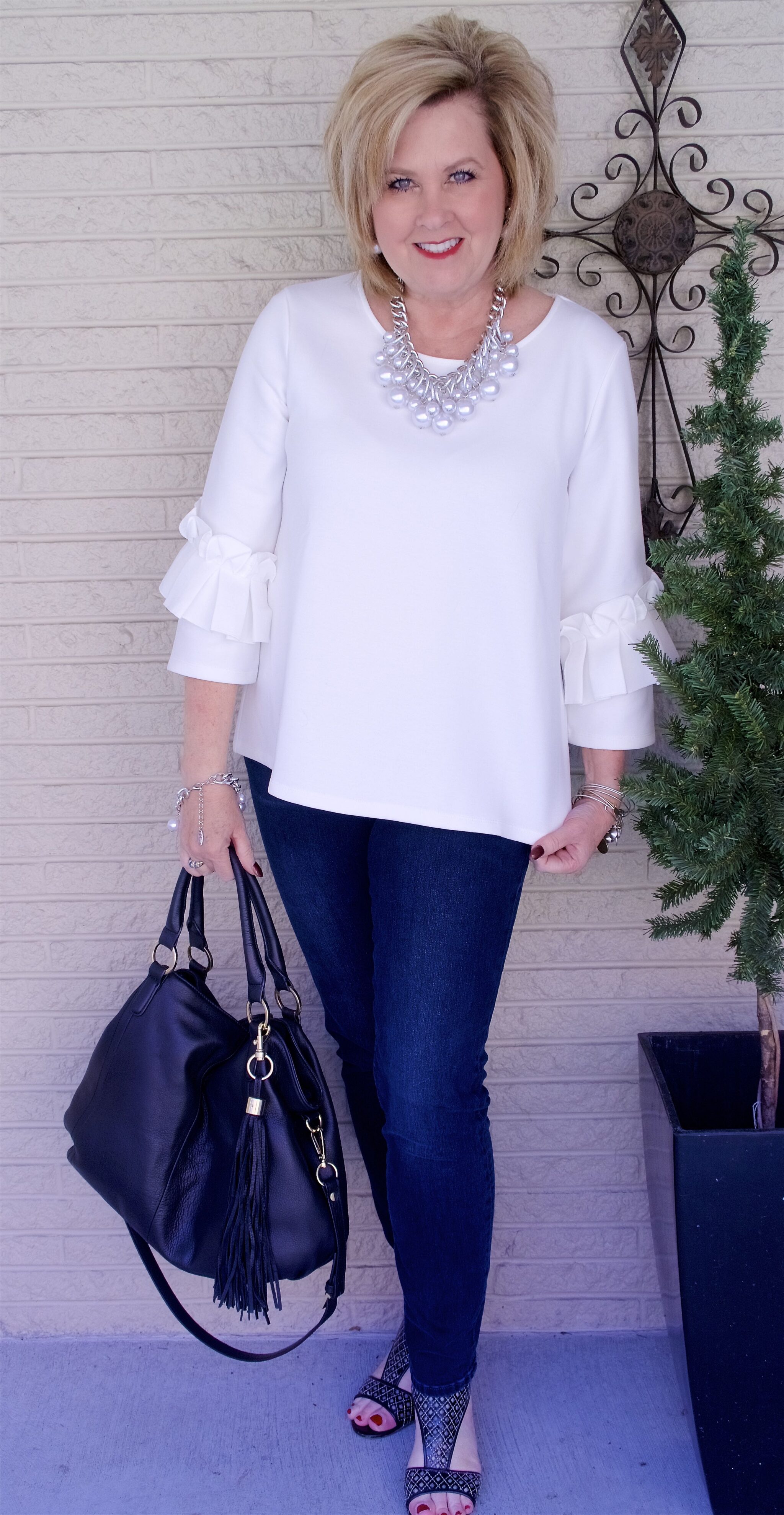 50 IS NOT OLD | BOX PLEAT AND RUFFLES