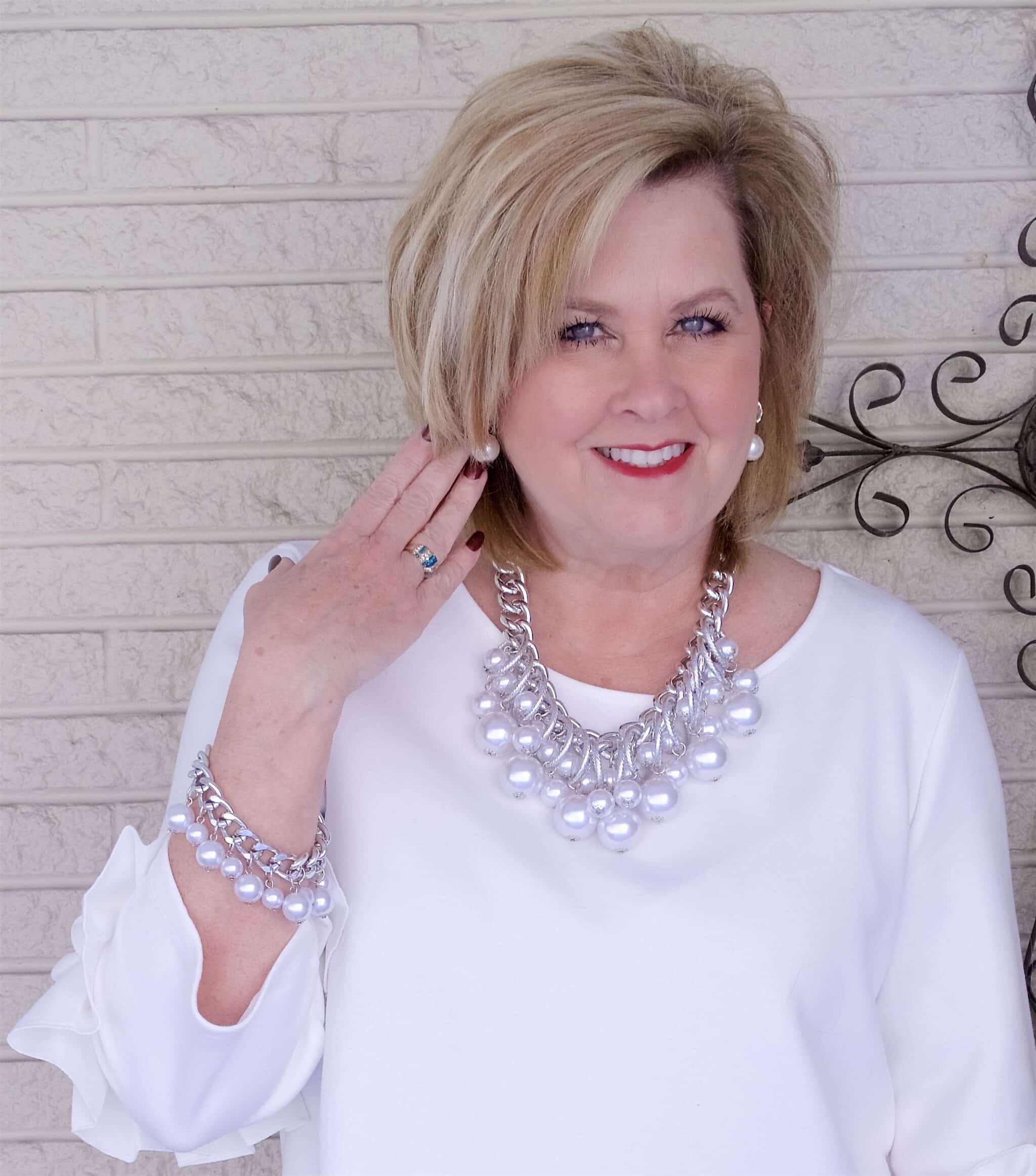 50 IS NOT OLD | BOX PLEAT AND RUFFLES