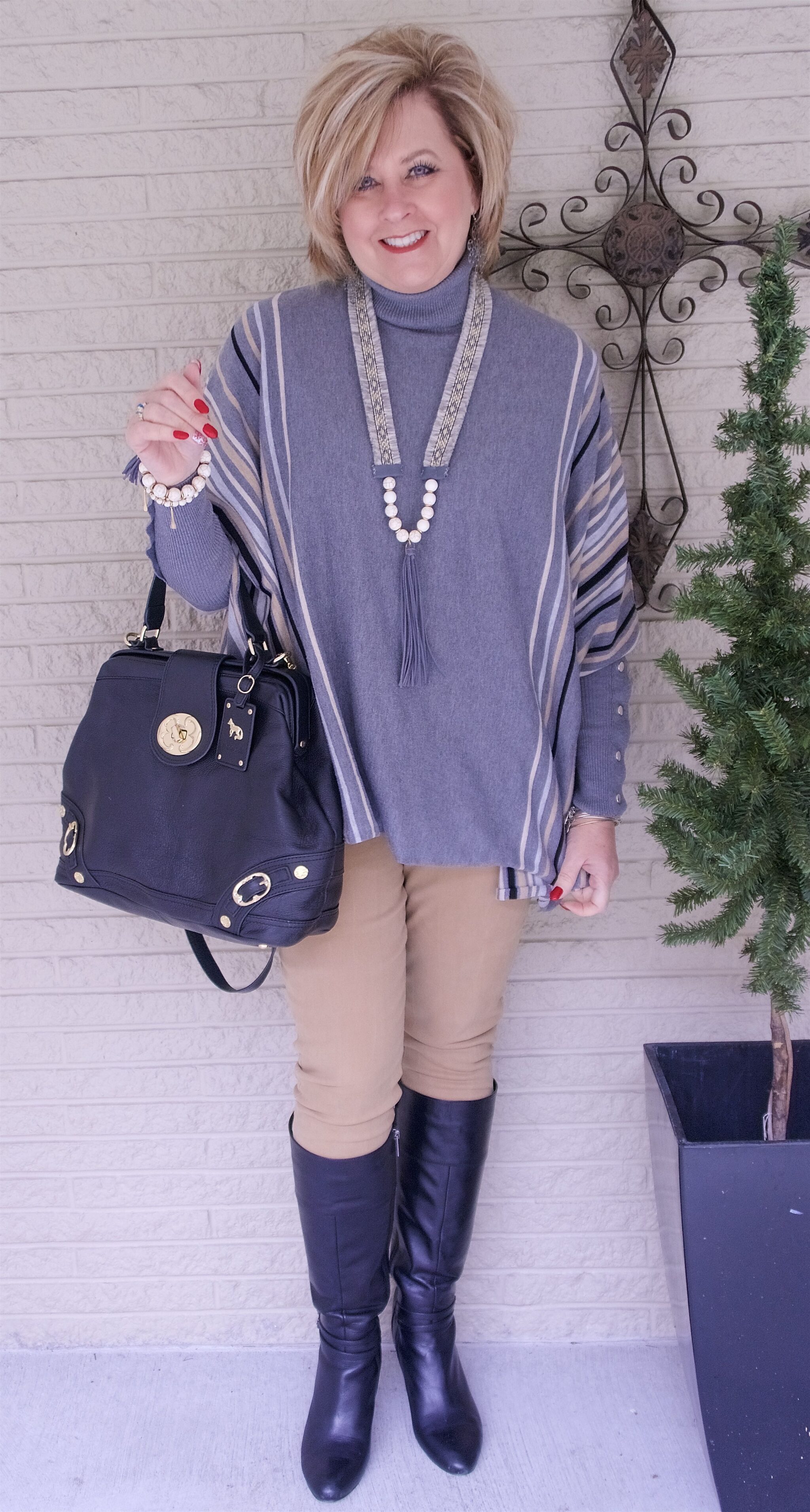 50 IS NOT OLD | THE PONCHO STYLE 