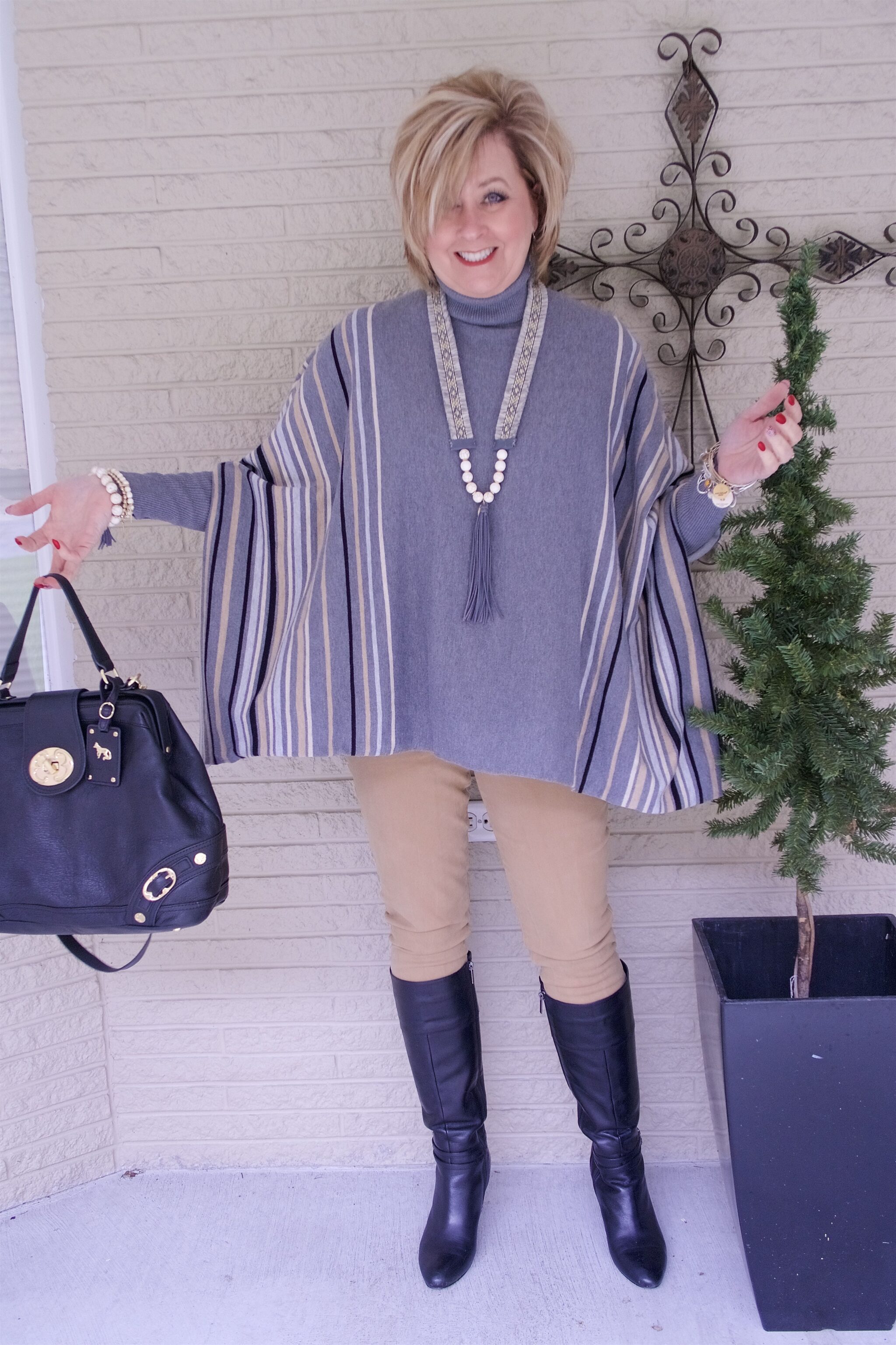 50 IS NOT OLD | THE PONCHO STYLE 