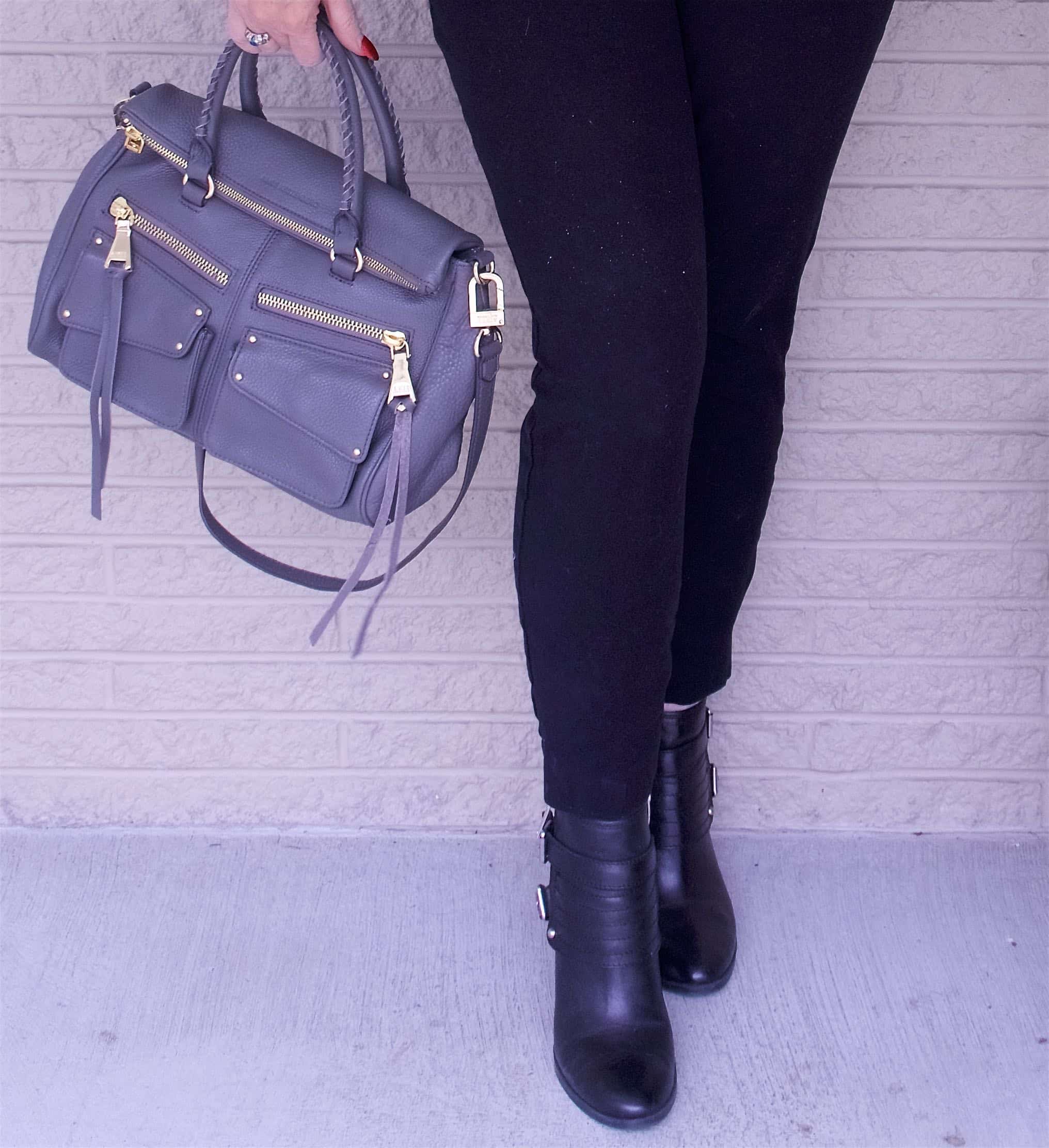 50 IS NOT OLD | HOW TO WEAR BLACK AND GRAY AND NOT LOOK DRAB