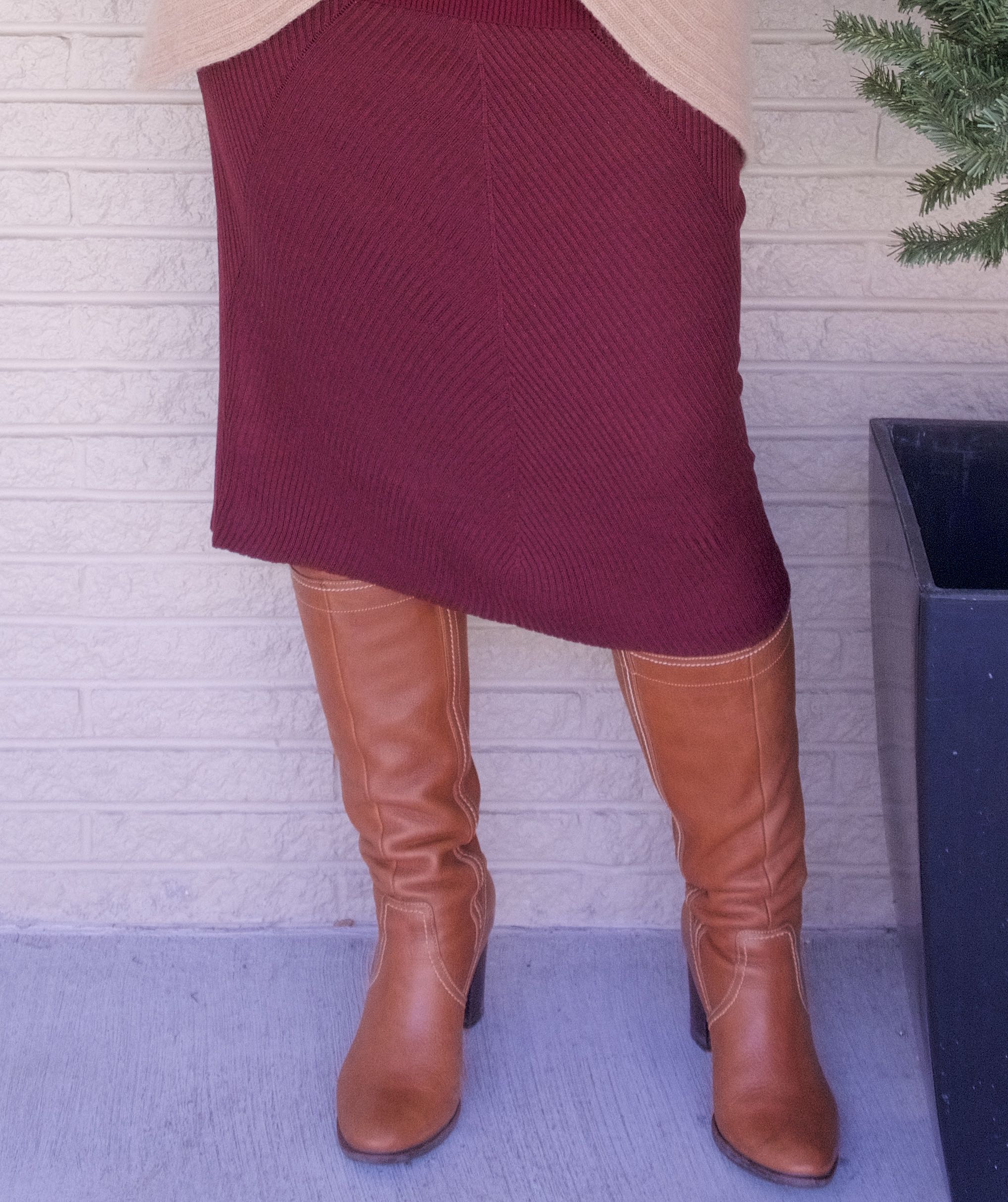 50 IS NOT OLD | BODY HUGGING SKIRT | FASHION OVER 40