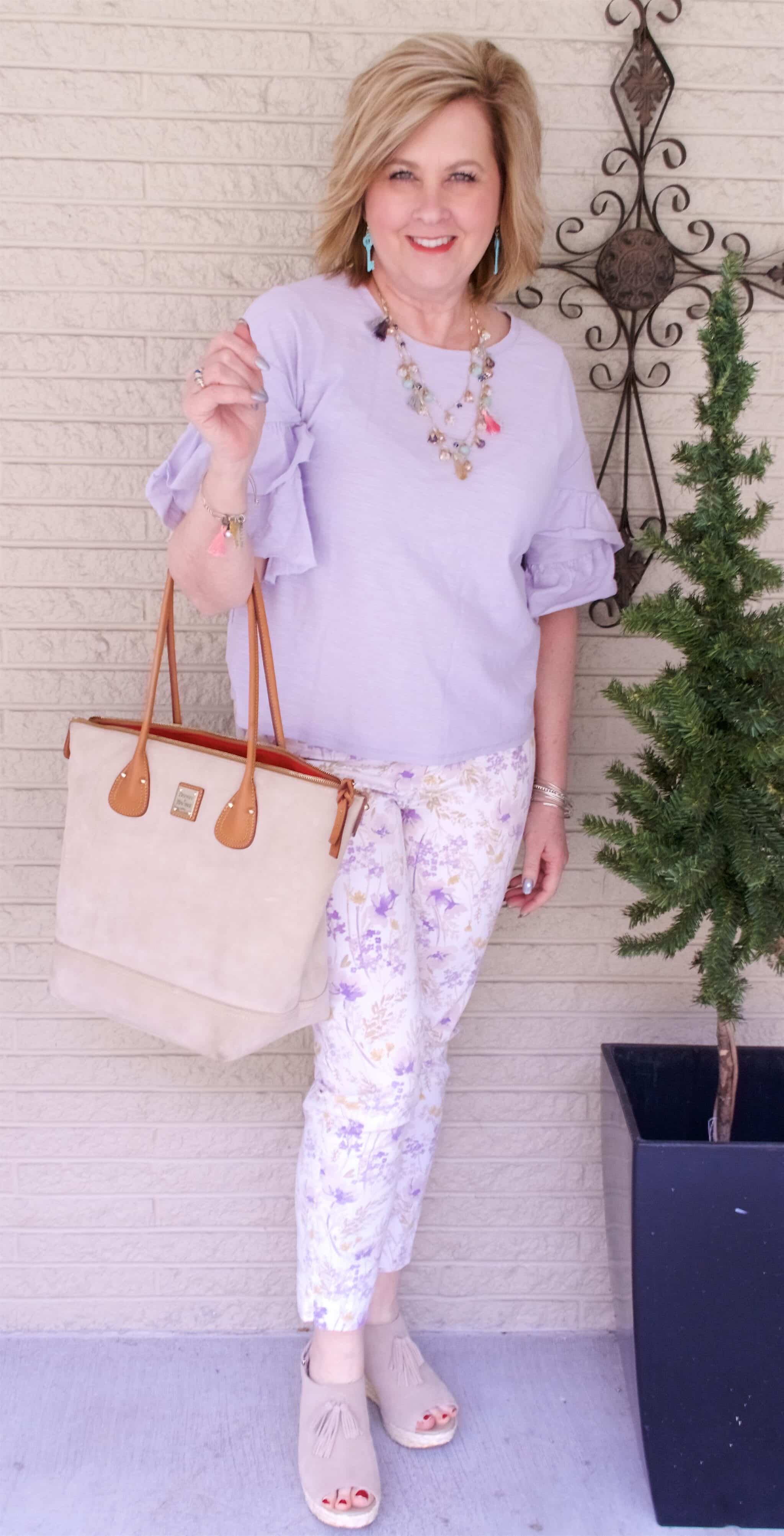 50 IS NOT OLD | PASTELS FOR SPRING | FASHION OVER 40