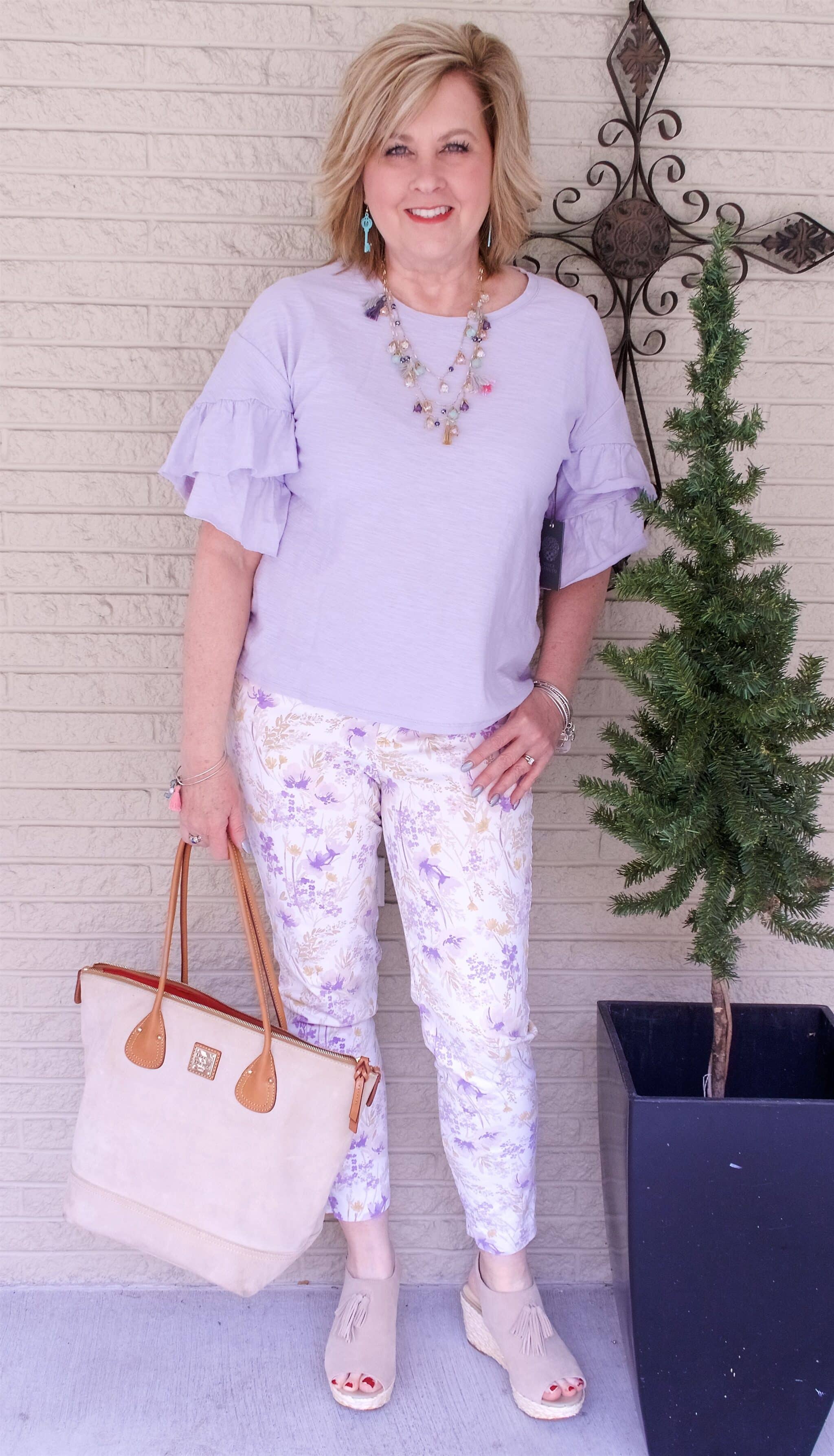 50 IS NOT OLD | PASTELS FOR SPRING | FASHION OVER 40