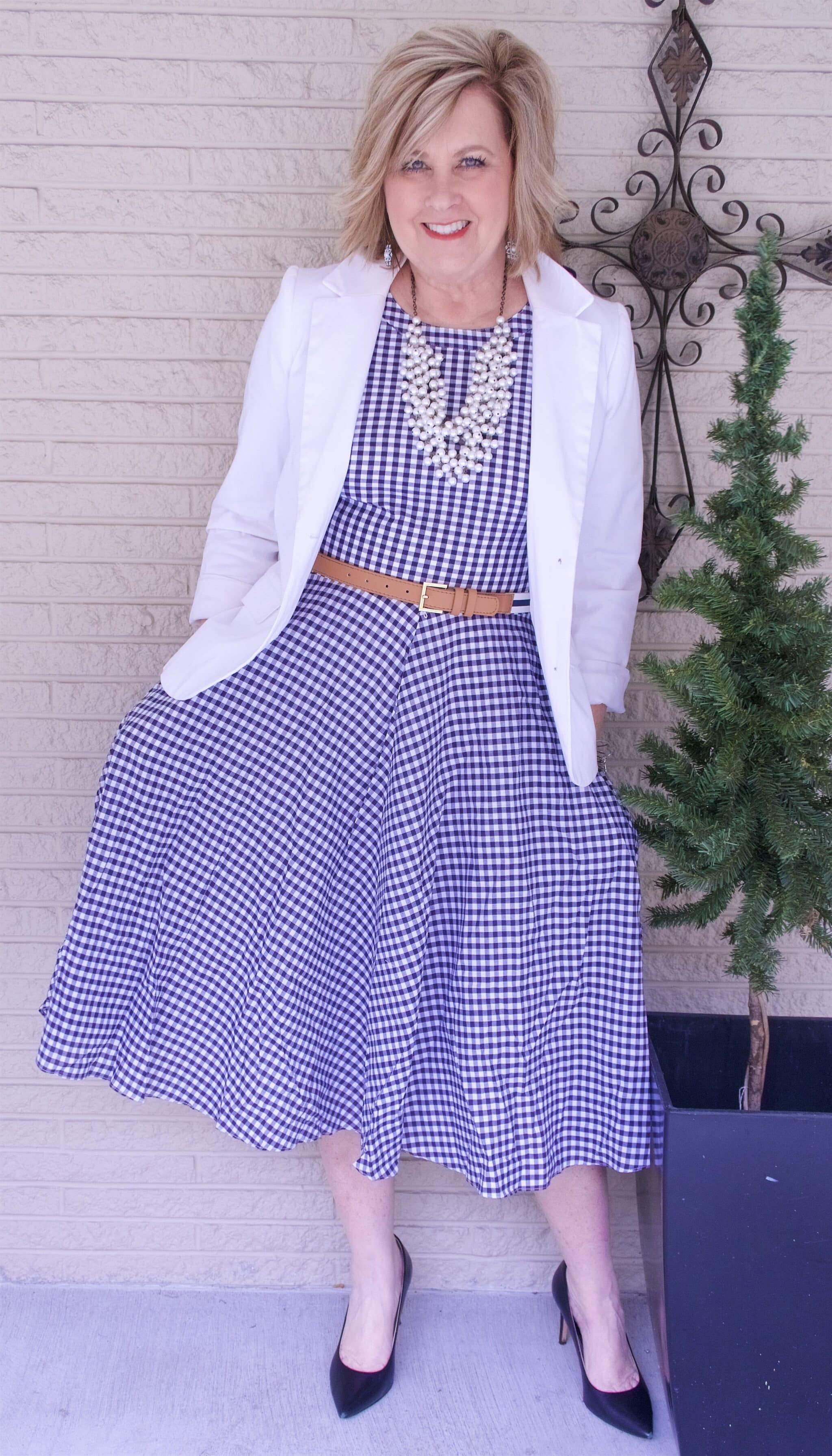 50 IS NOT OLD | FIT AND FLARE DRESS | FASHION OVER 40