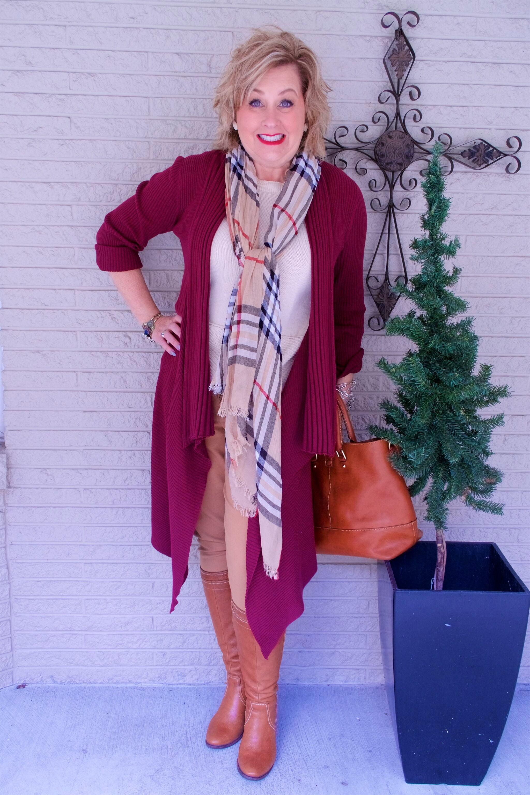 50 IS NOT OLD | HOW TO INCORPORATE PATTERNS INTO YOUR OUTFIT | FASHION OVER 40