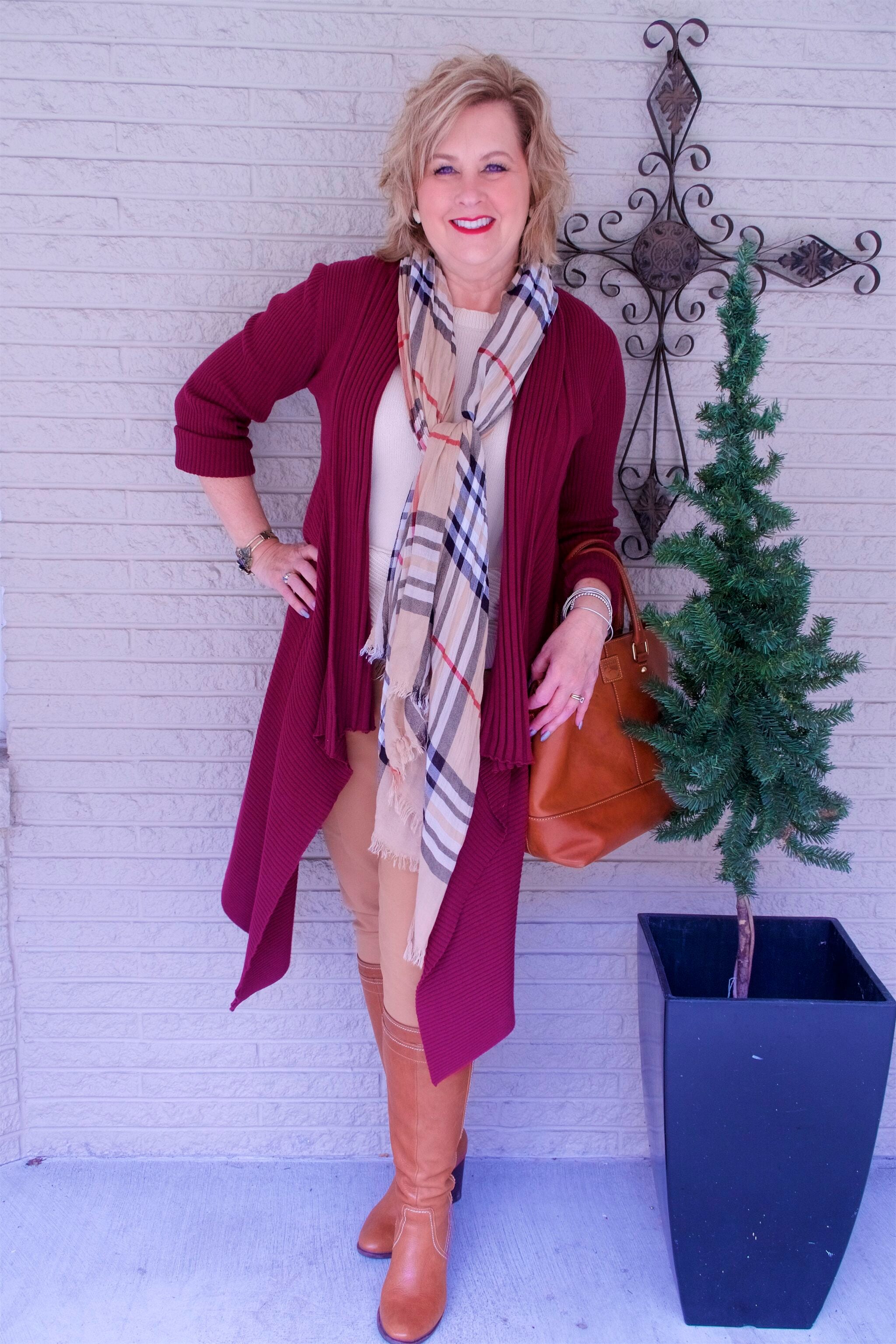 50 IS NOT OLD | HOW TO INCORPORATE PATTERNS INTO YOUR OUTFIT | FASHION OVER 40