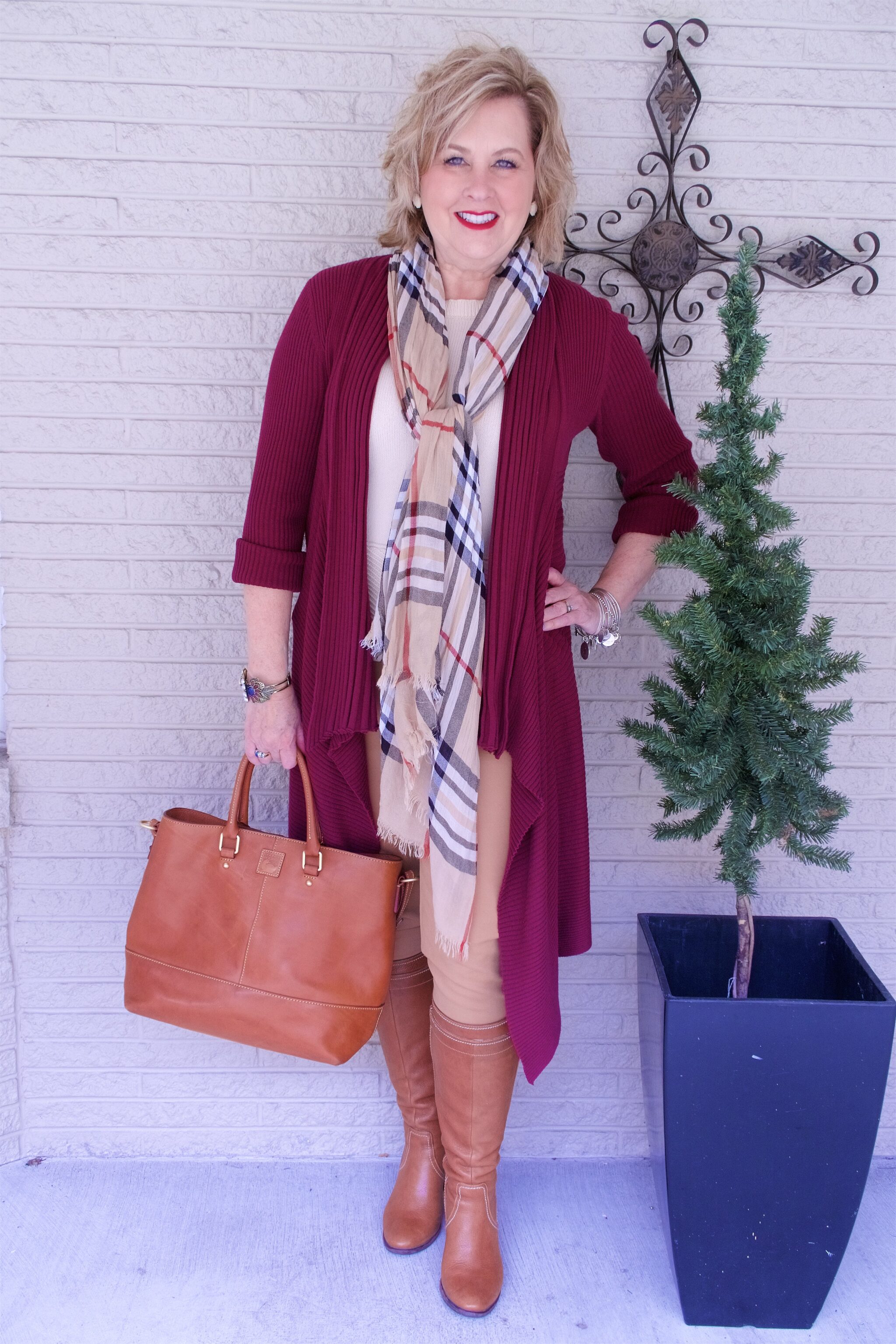 50 IS NOT OLD | HOW TO INCORPORATE PATTERNS INTO YOUR OUTFIT | FASHION OVER 40