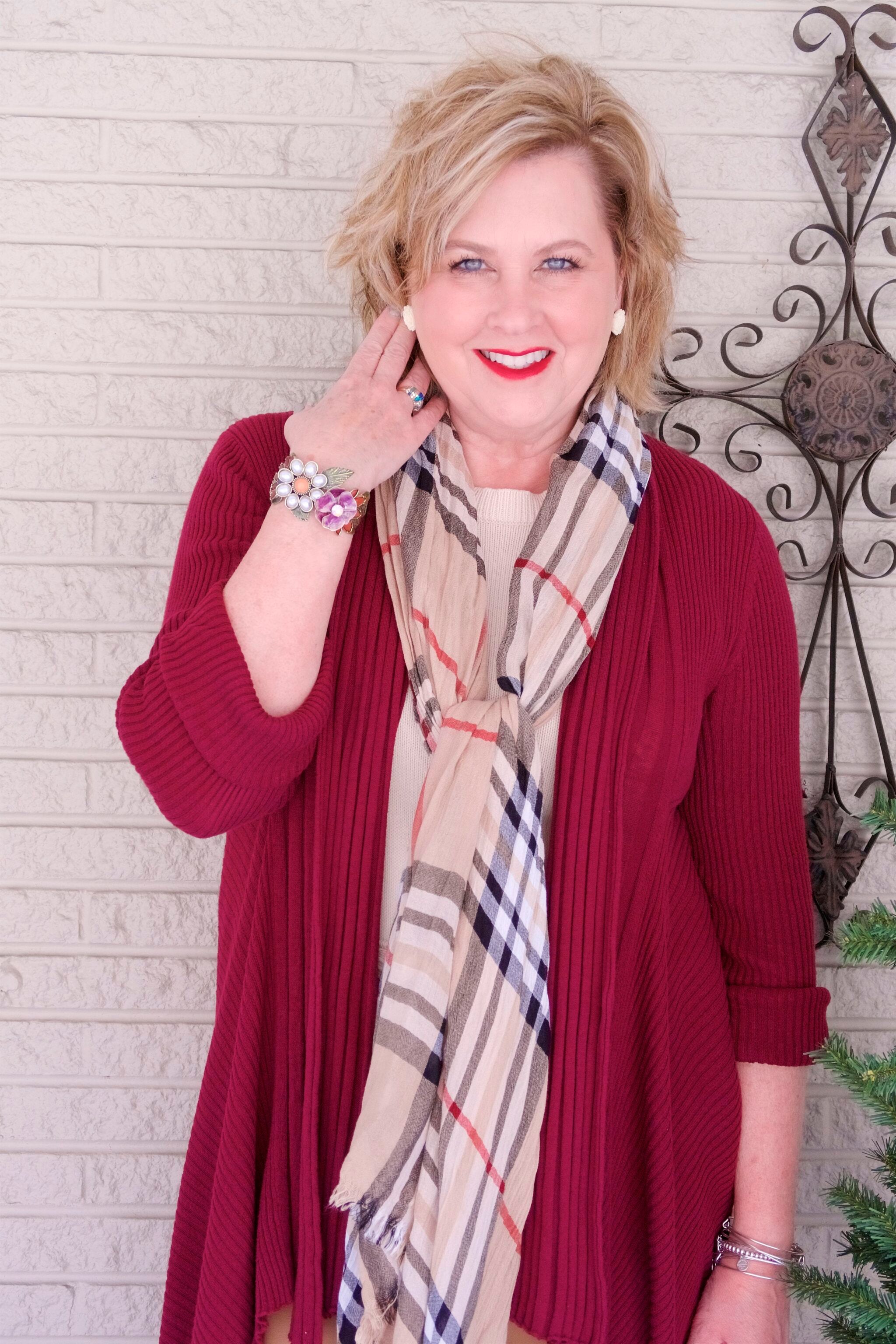 50 IS NOT OLD | HOW TO INCORPORATE PATTERNS INTO YOUR OUTFIT | FASHION OVER 40