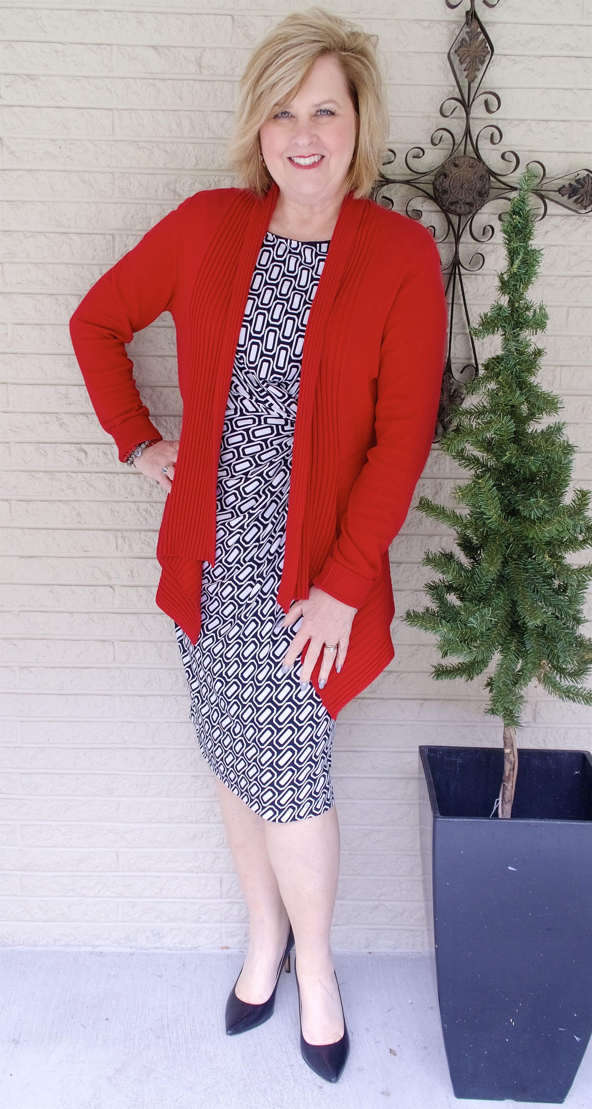 50 IS NOT OLD | THIS STYLE DRESS IS SO FLATTERING | FASHION OVER 40