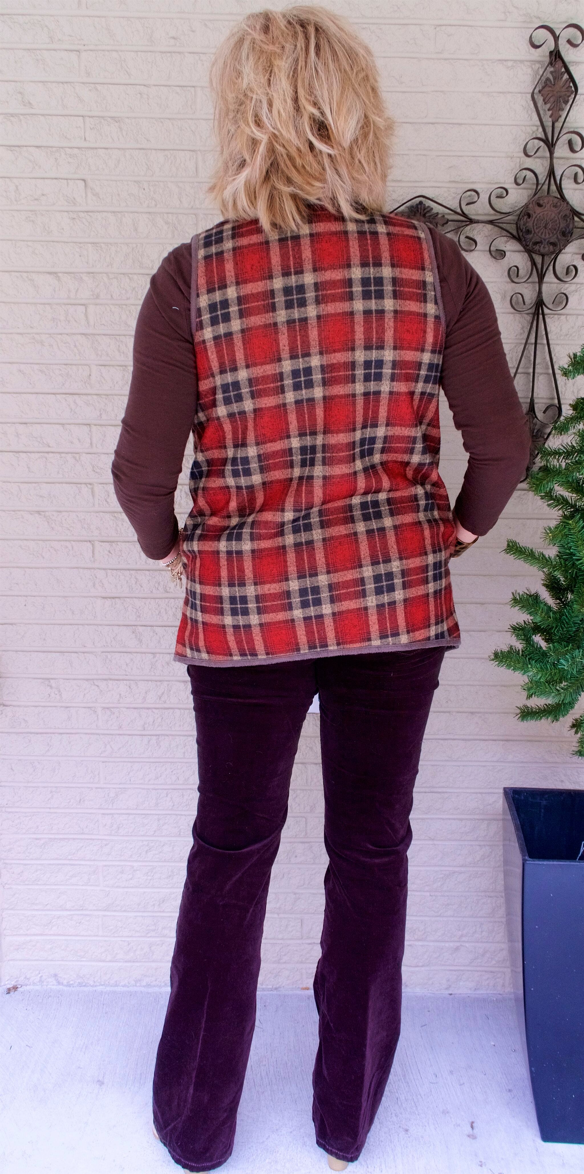 50 IS NOT OLD | STYLING A SHERPA VEST | FASHION OVER 40