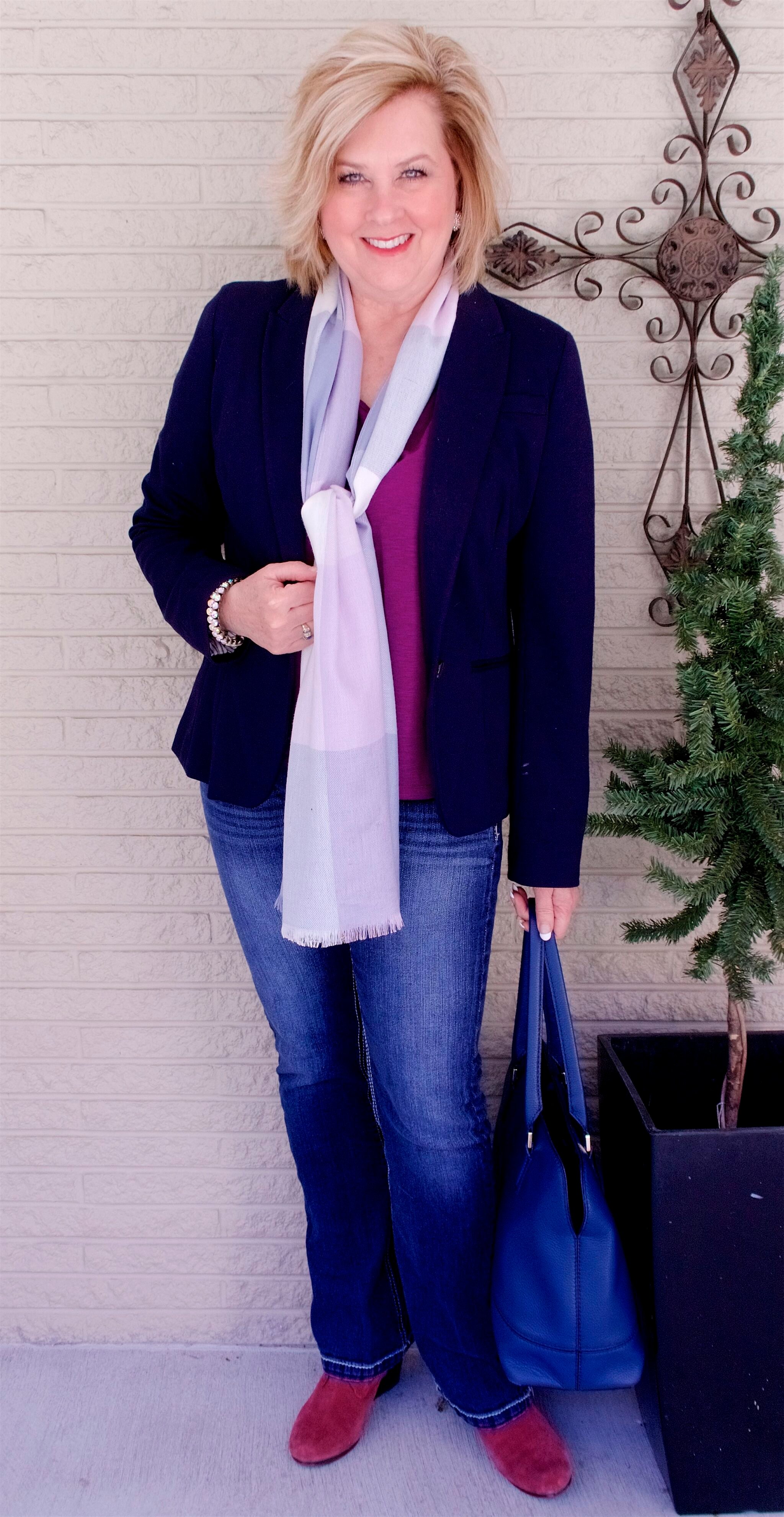 50 IS NOT OLD | WEARING A CLASSIC JACKET | FASHION OVER 40