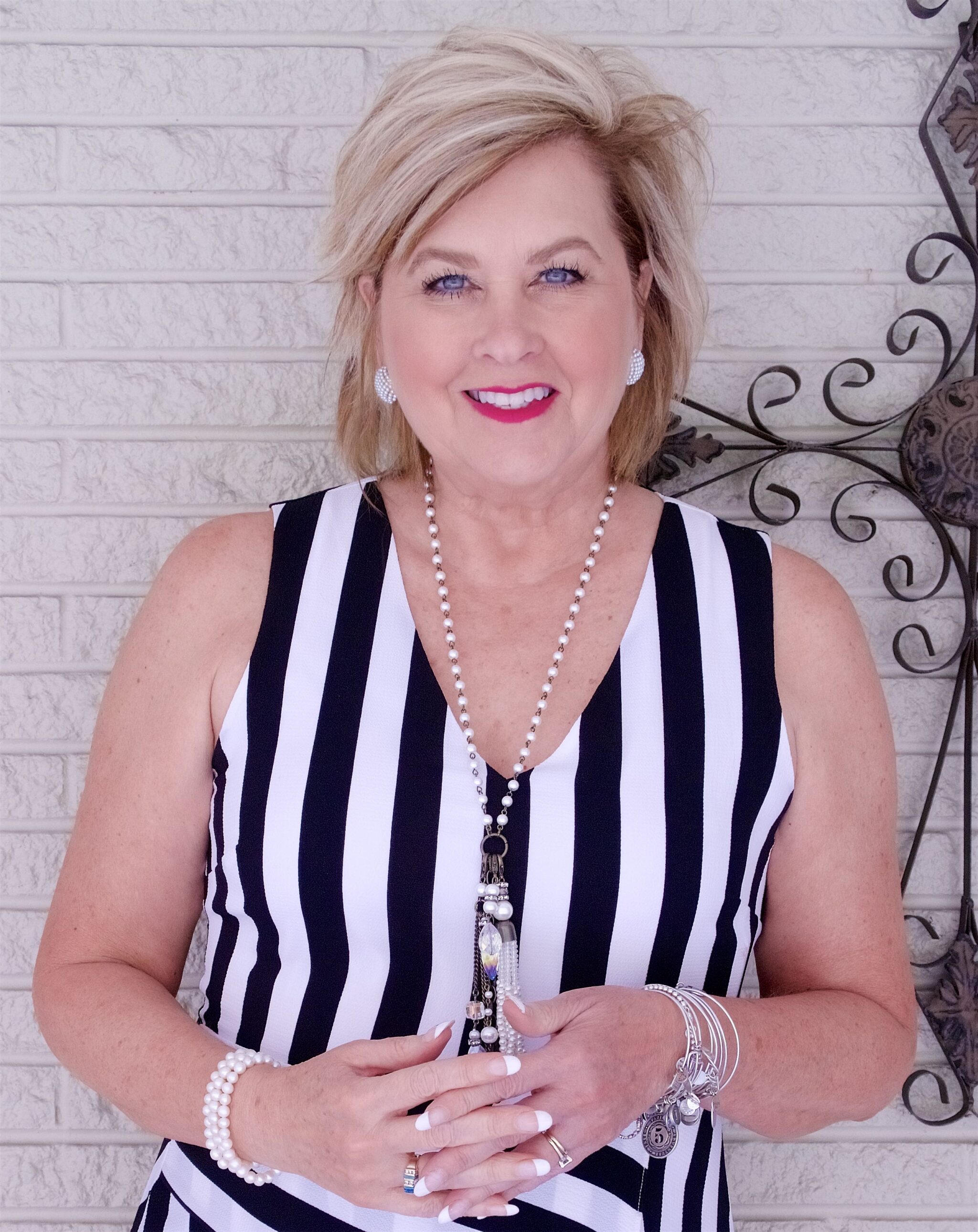 50 IS NOT OLD | I AM SEEING STRIPES EVERYWHERE | FASHION OVER 40