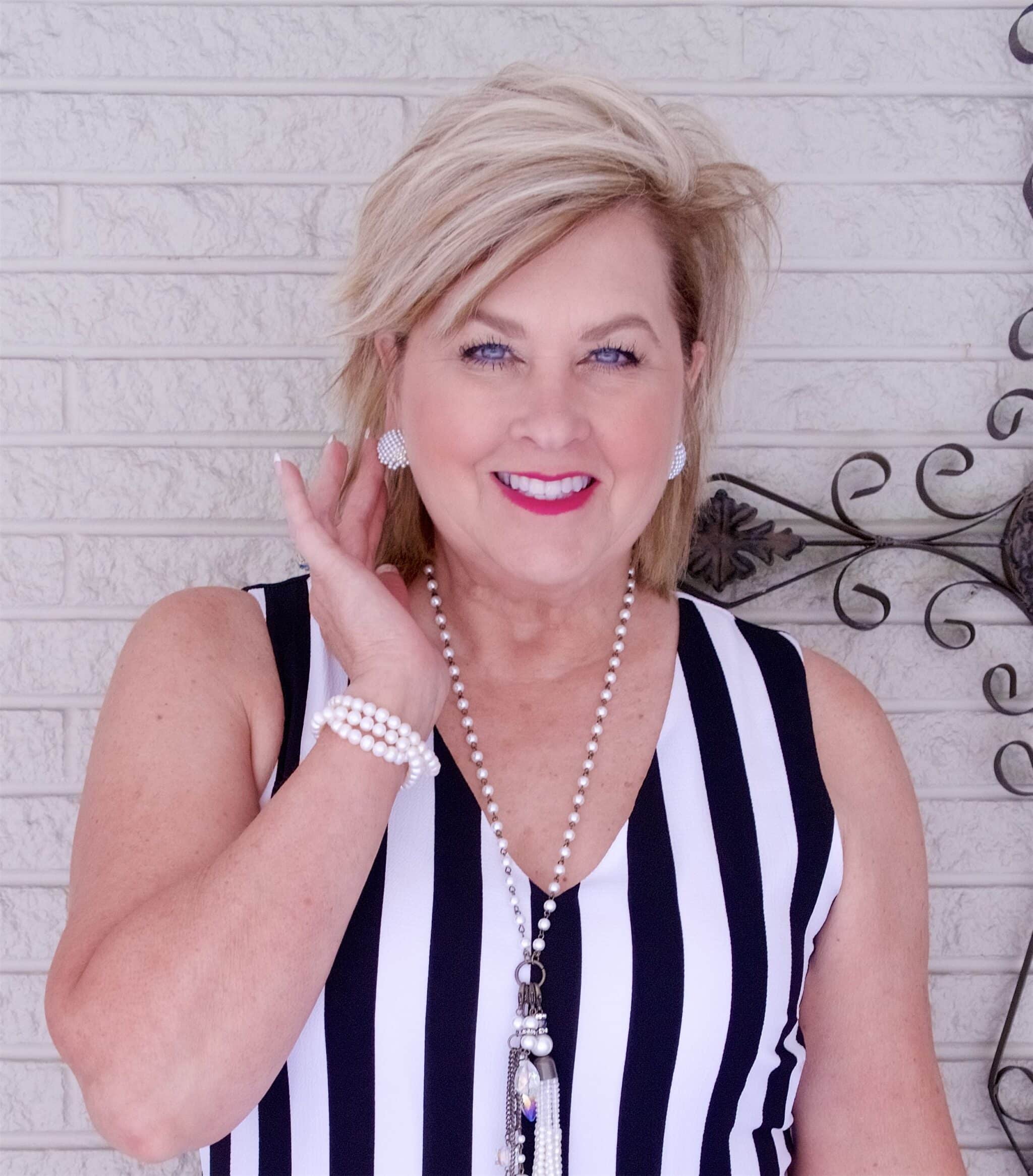 50 IS NOT OLD | I AM SEEING STRIPES EVERYWHERE | FASHION OVER 40