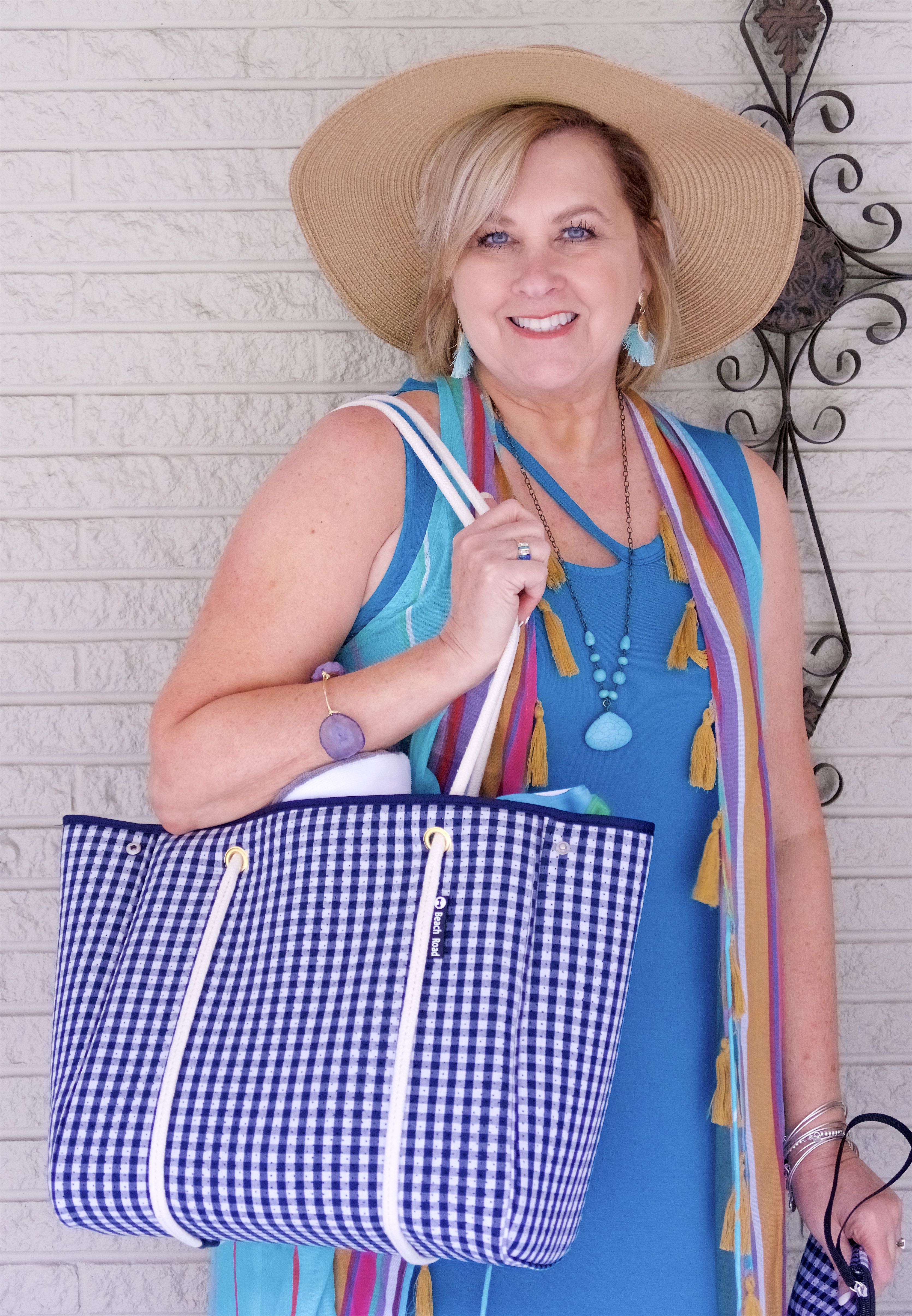 50 IS NOT OLD | THE PERFECT BEACH TOTE | FASHION OVER 40