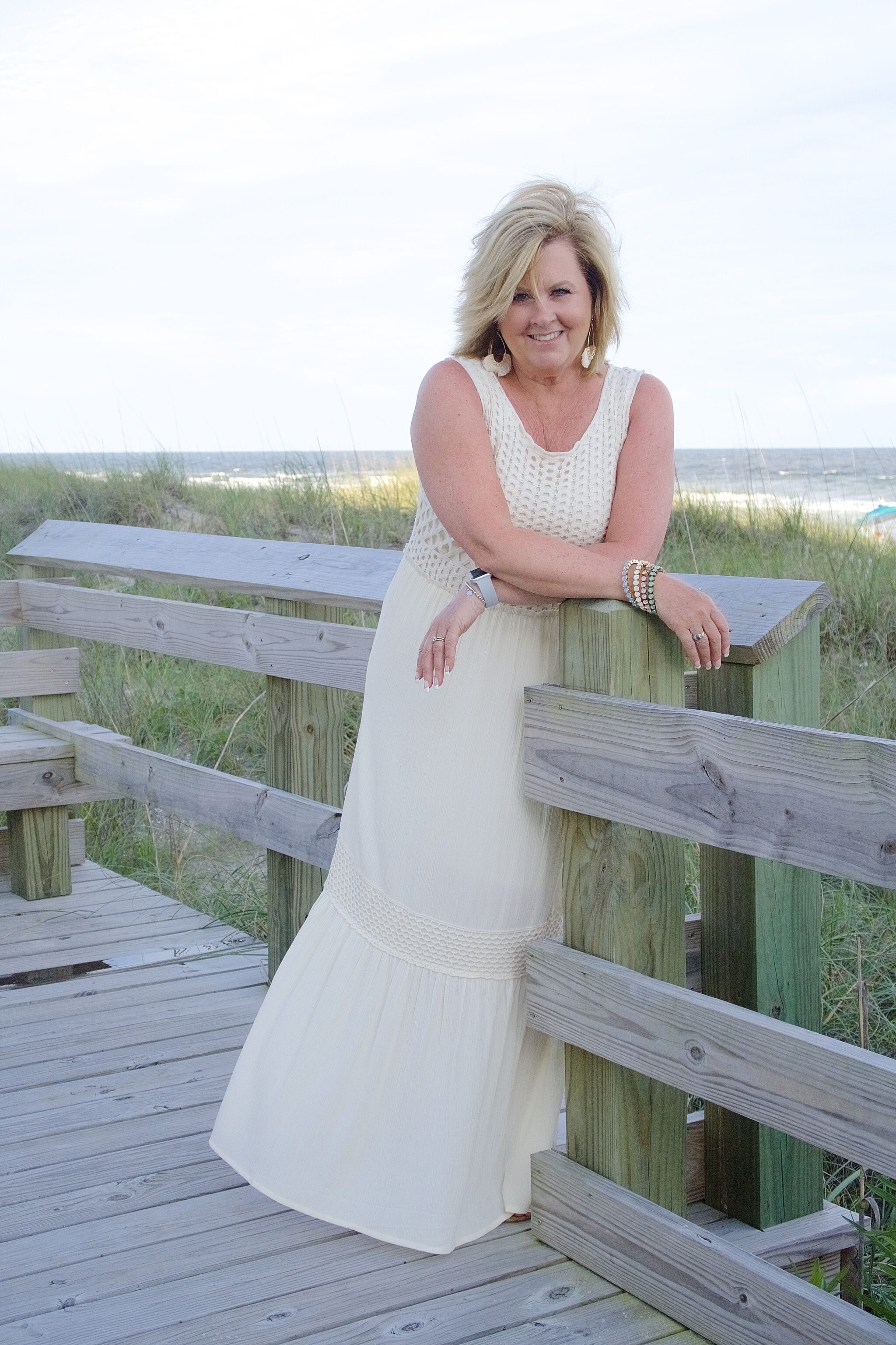 50 IS NOT OLD | ROMANTIC BOHEMIAN MAXI DRESS | FASHION OVER 40