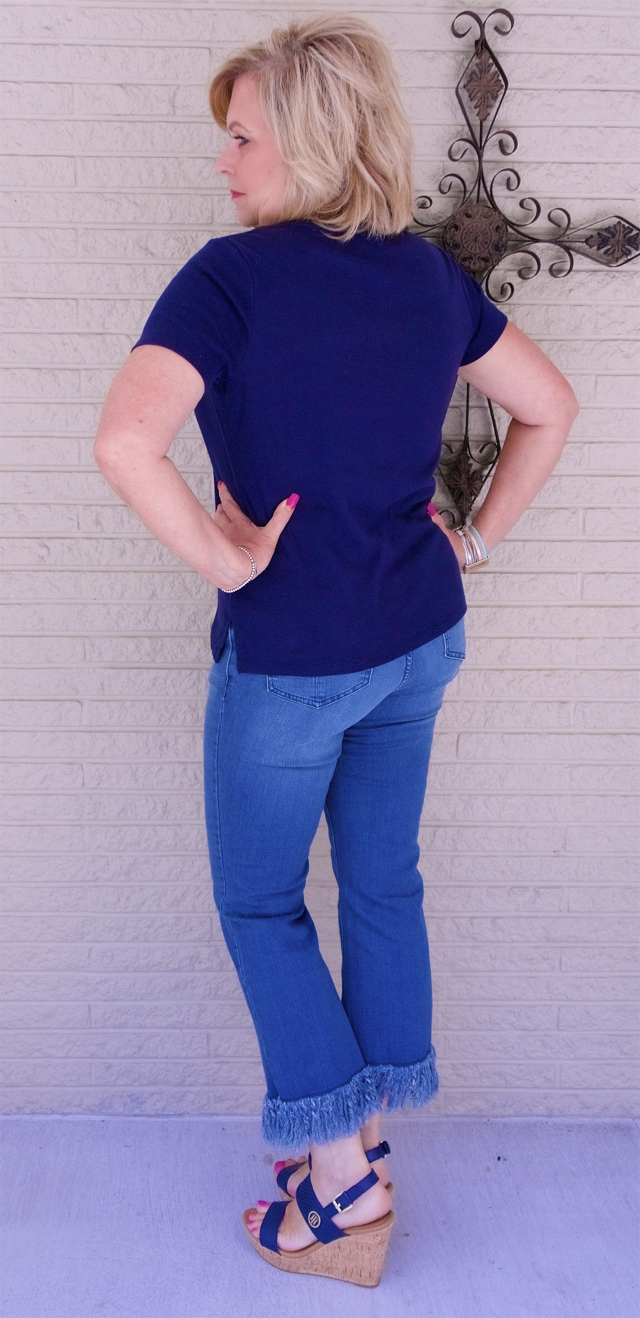 50 IS NOT OLD | HOW MANY OUTFITS CAN YOU MAKE WITH A T-SHIRT | FASHION OVER 40