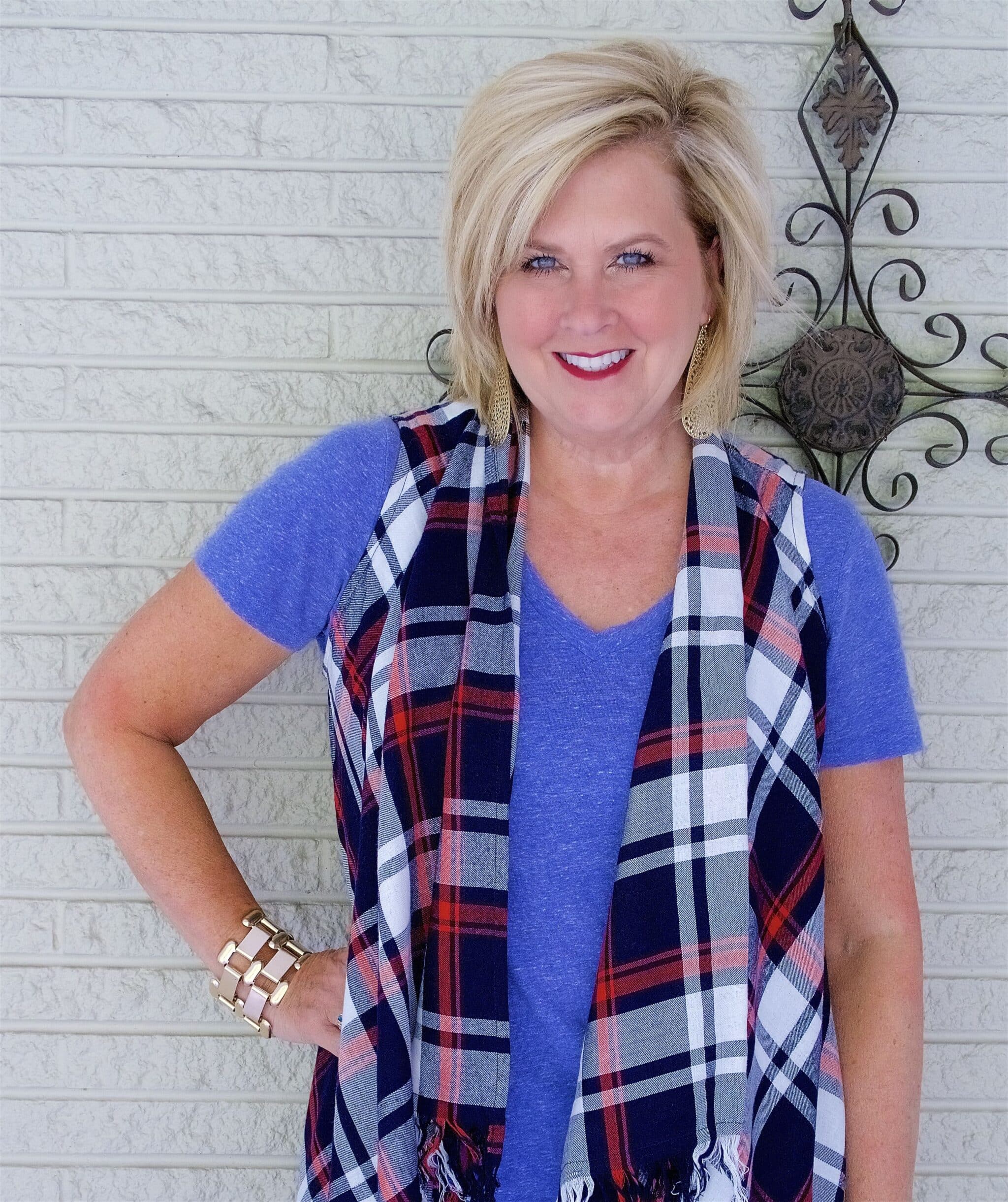 50 IS NOT OLD | HOW TO WEAR PLAID BUT NOT LOOK LIKE A LUMBERJACK | FASHION OVER 40