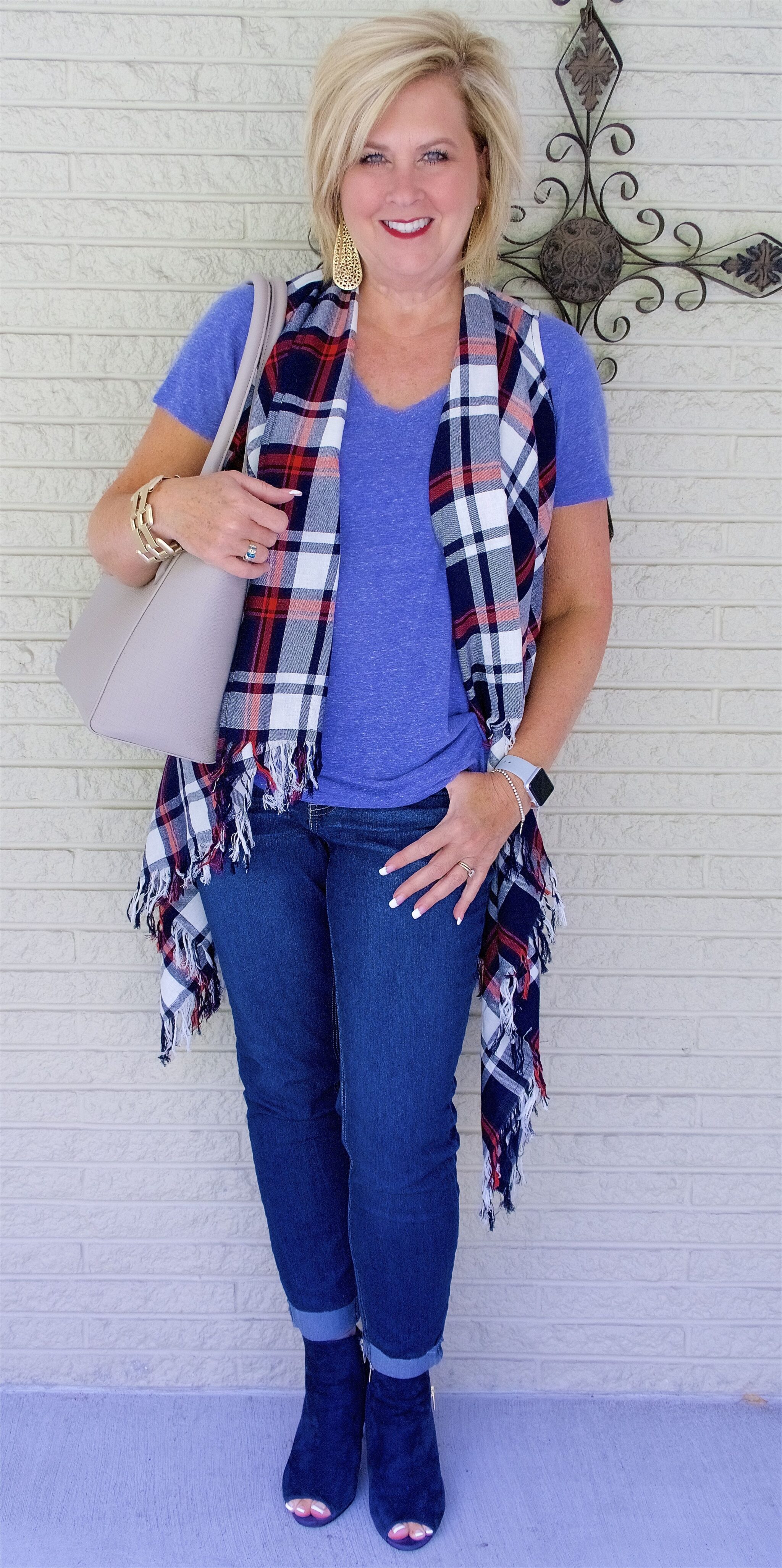 50 IS NOT OLD | HOW TO WEAR PLAID BUT NOT LOOK LIKE A LUMBERJACK | FASHION OVER 40