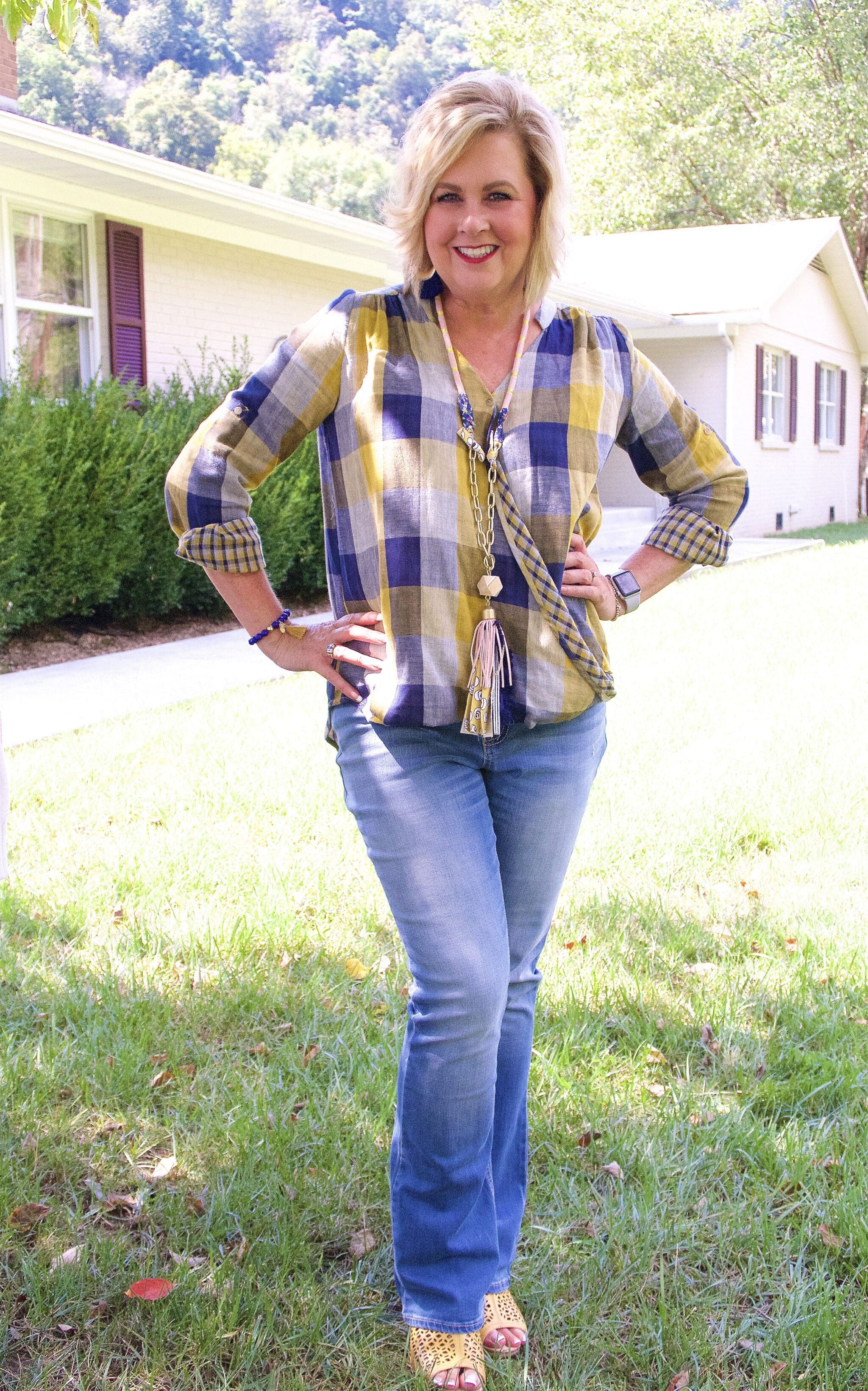 50 IS NOT OLD | EVERYONE NEEDS SHAPE ENHANCING JEANS | FASHION OVER 40