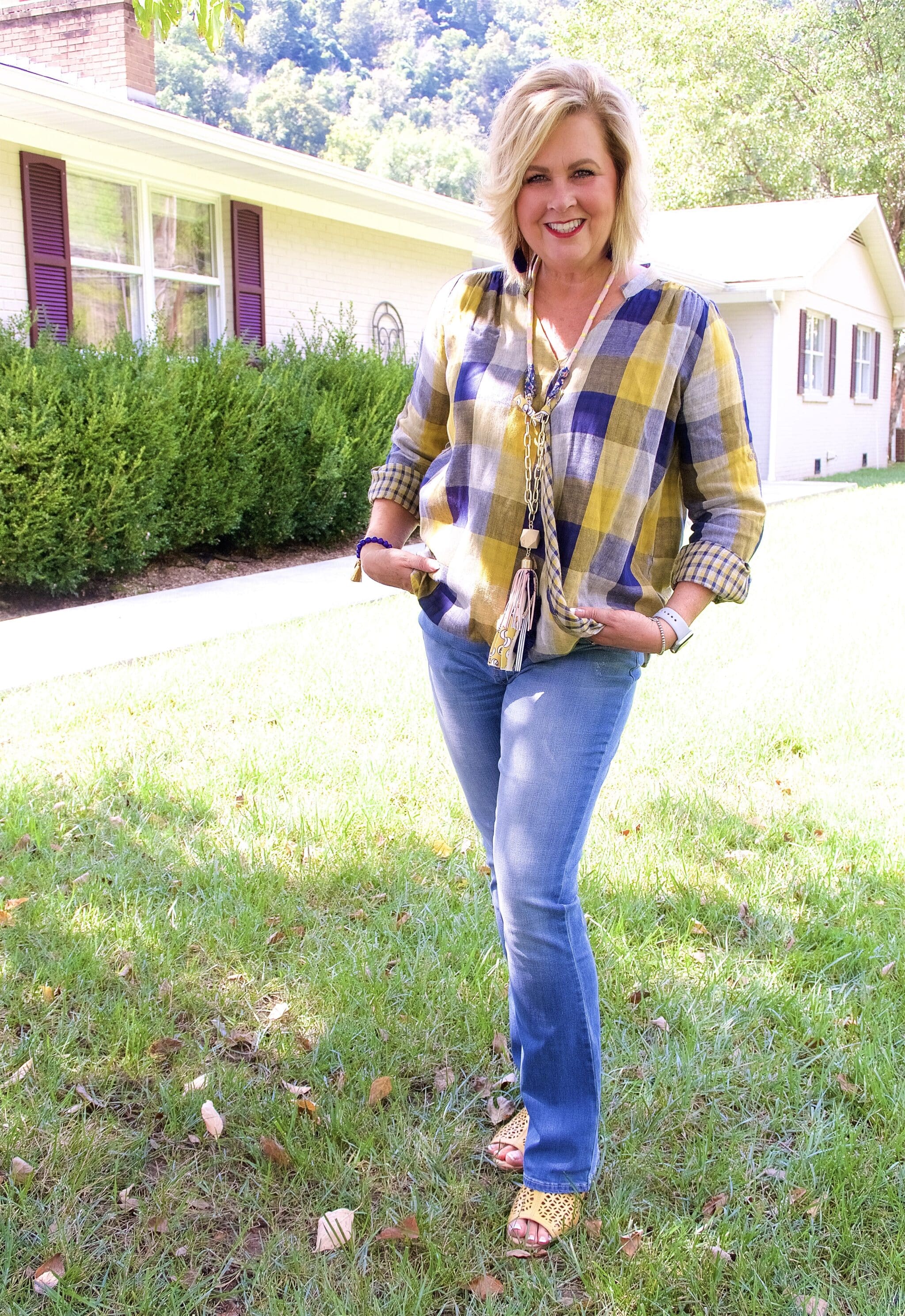 50 IS NOT OLD | EVERYONE NEEDS SHAPE ENHANCING JEANS | FASHION OVER 40