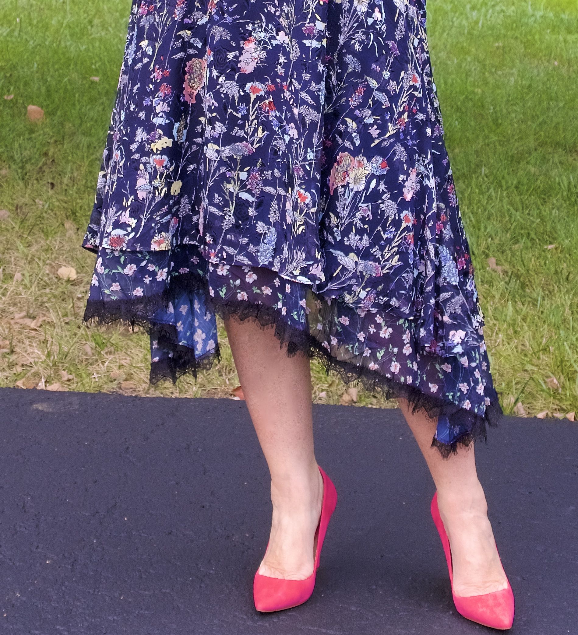 50 IS NOT OLD | FLORAL MIDI DRESS | FASHION OVER 40