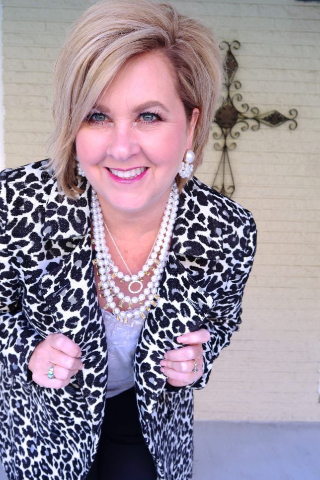 50 IS NOT OLD | A LEOPARD PRINT COAT HAS STYLE GALORE | FASHION OVER 40
